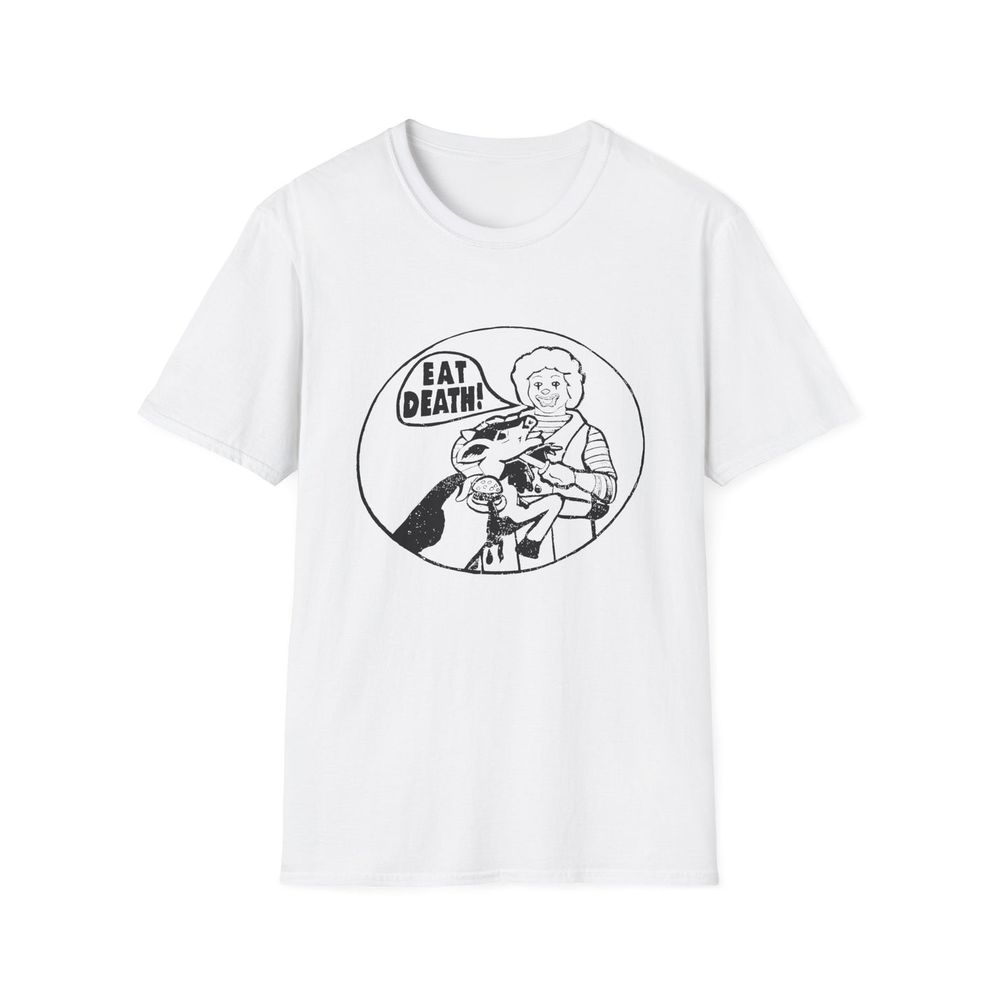 eat death carnivore meme vintage '90s repro tshirt