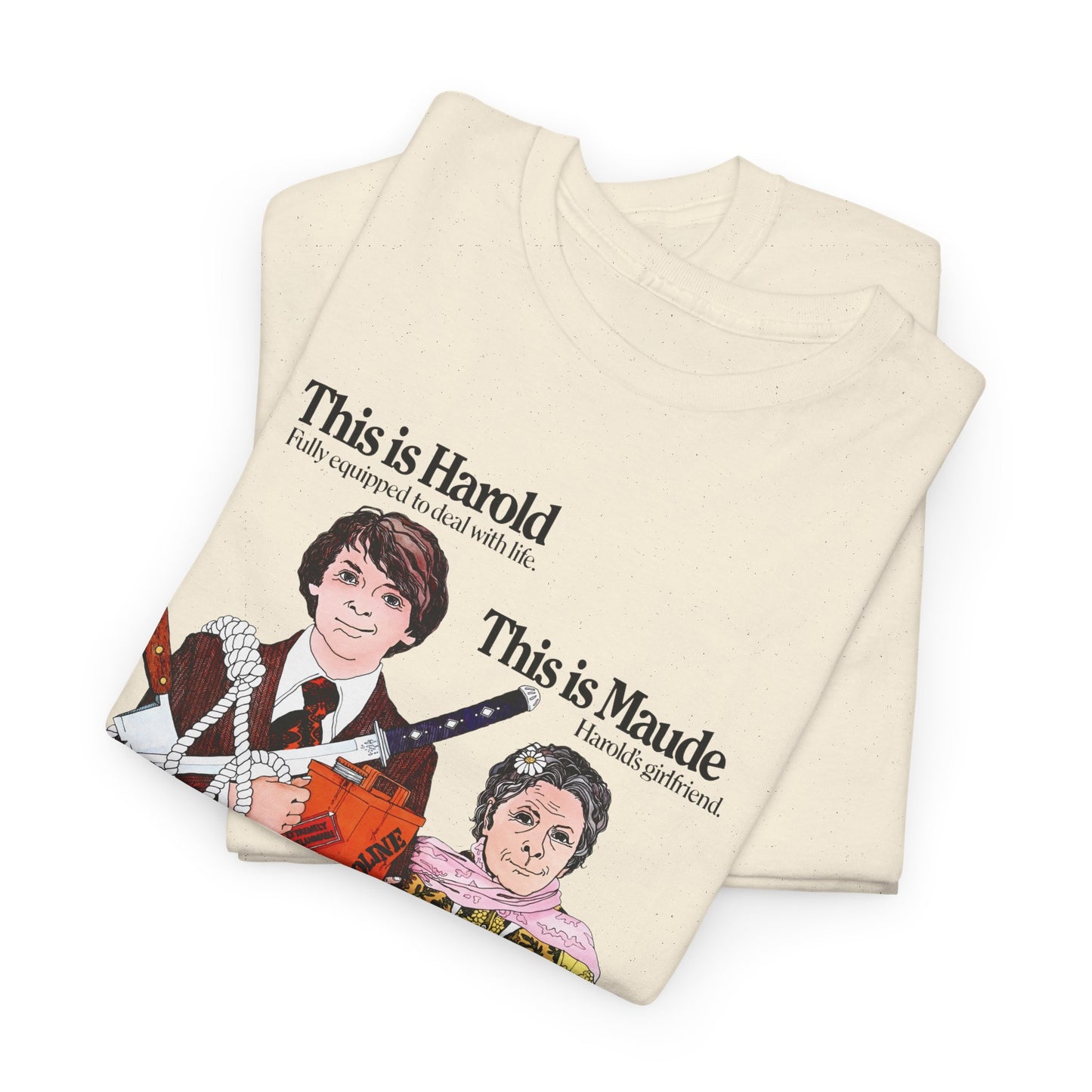harold and maude 1971 belgian movie poster reproduction tshirt
