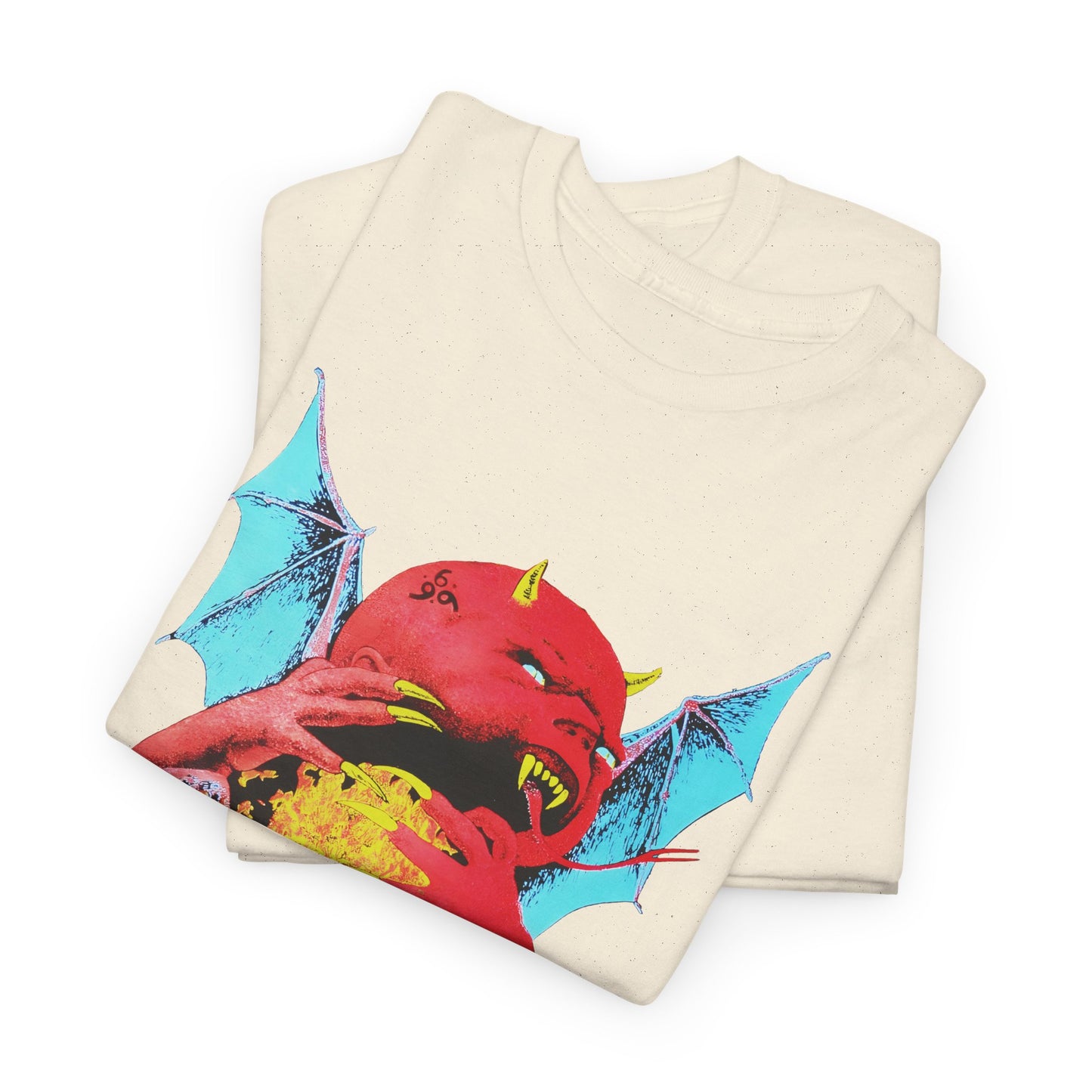 original demon child used for born again album cover reproduction tshirt
