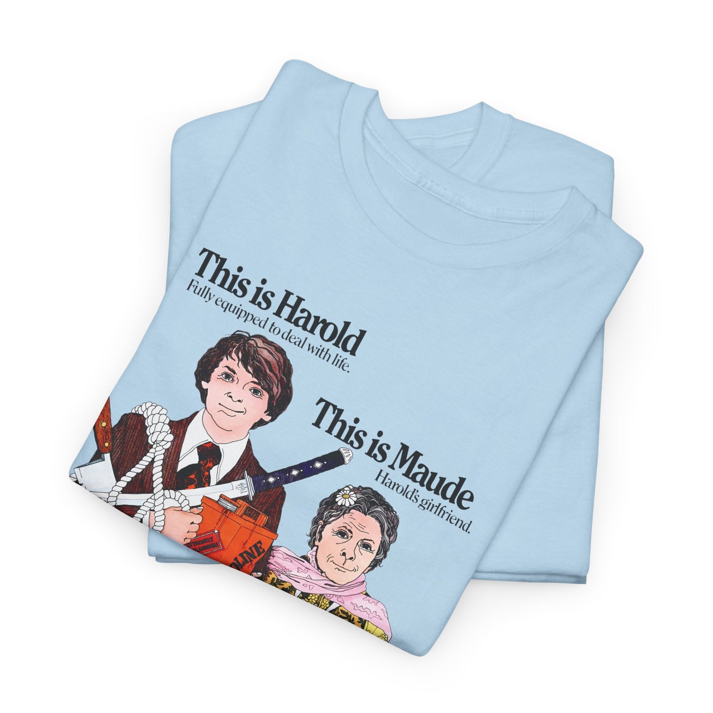harold and maude 1971 belgian movie poster reproduction tshirt