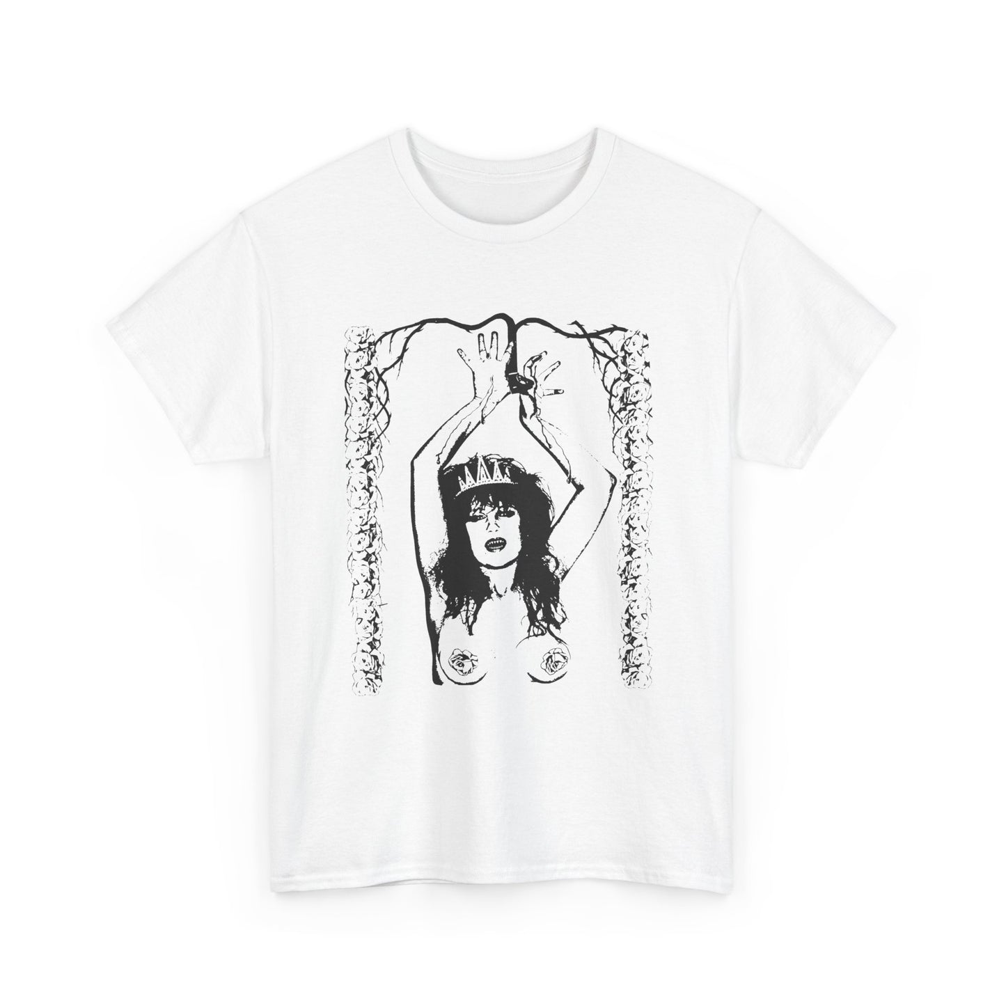 1980 no wave horror film ecstatic stigmatic movie poster no title tshirt