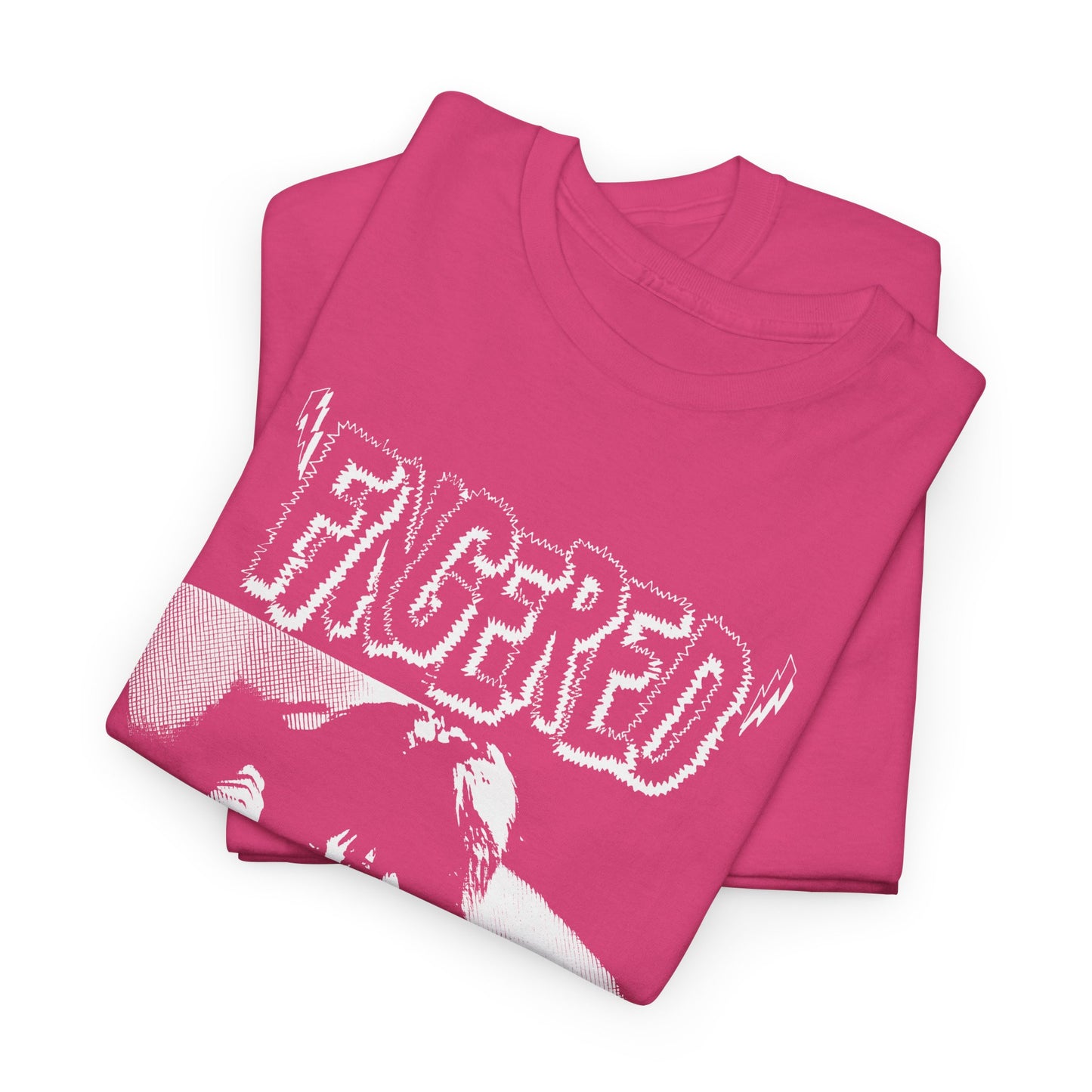 1986 short film fingered with lydia lunch movie poster stretched graphic tshirt