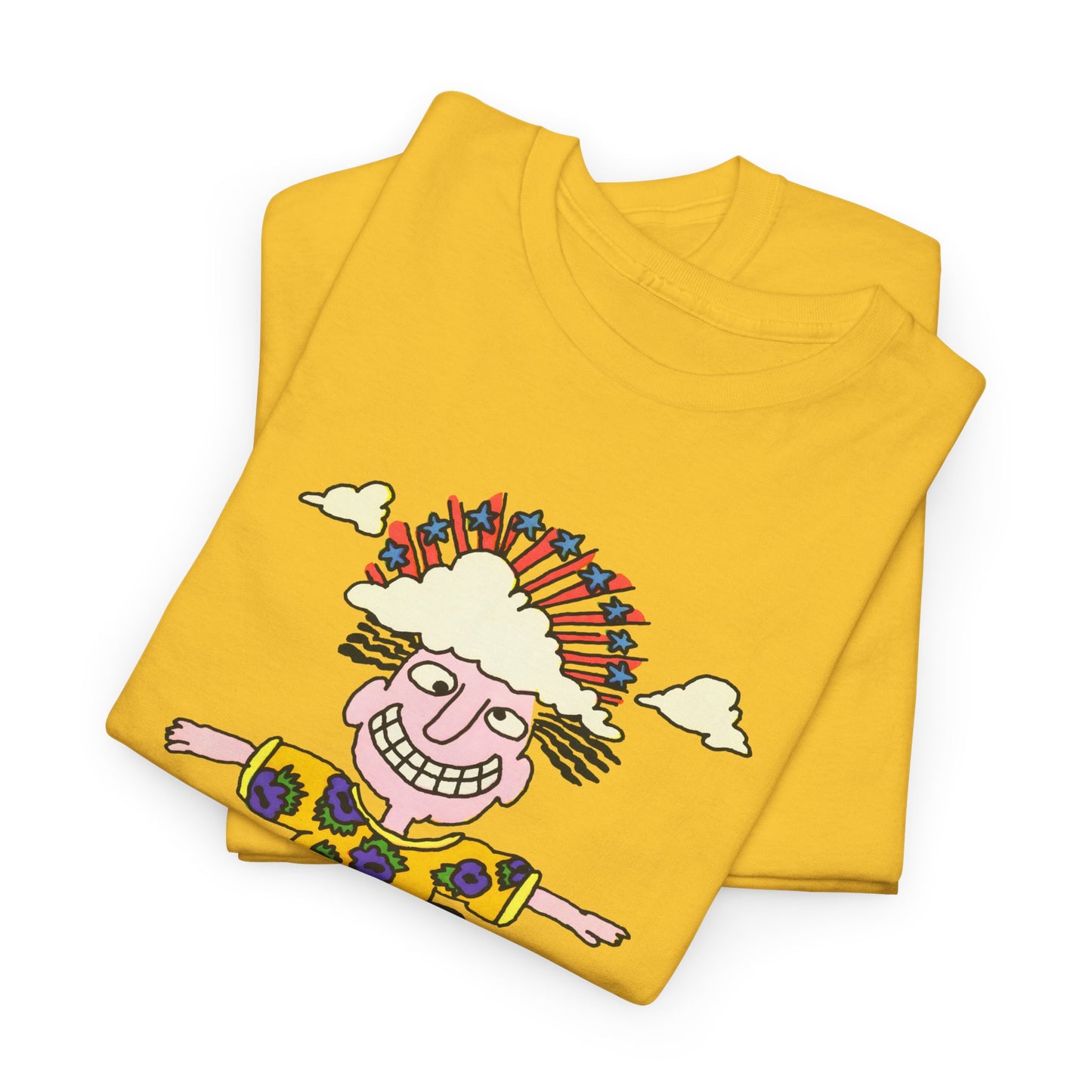 1971 big mother goose nursery rhyme jack blew his mind reproduction tshirt