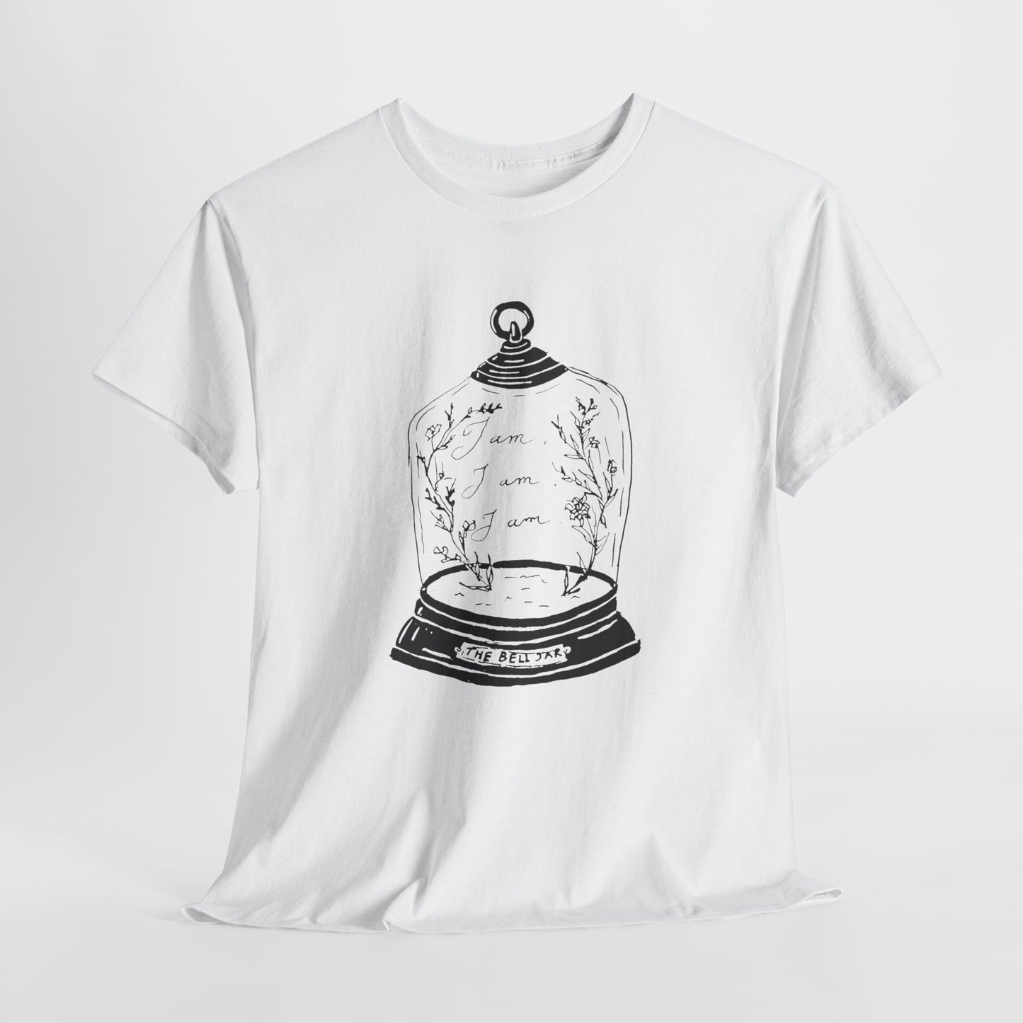 sylvia plath sketch the bell jar tshirt