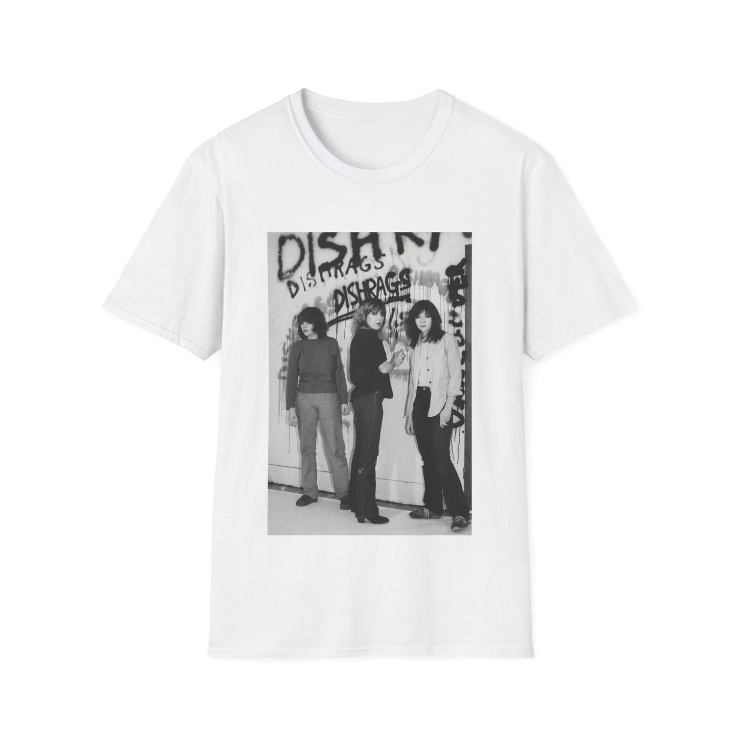 canadian punk band the dishrags photo tshirt