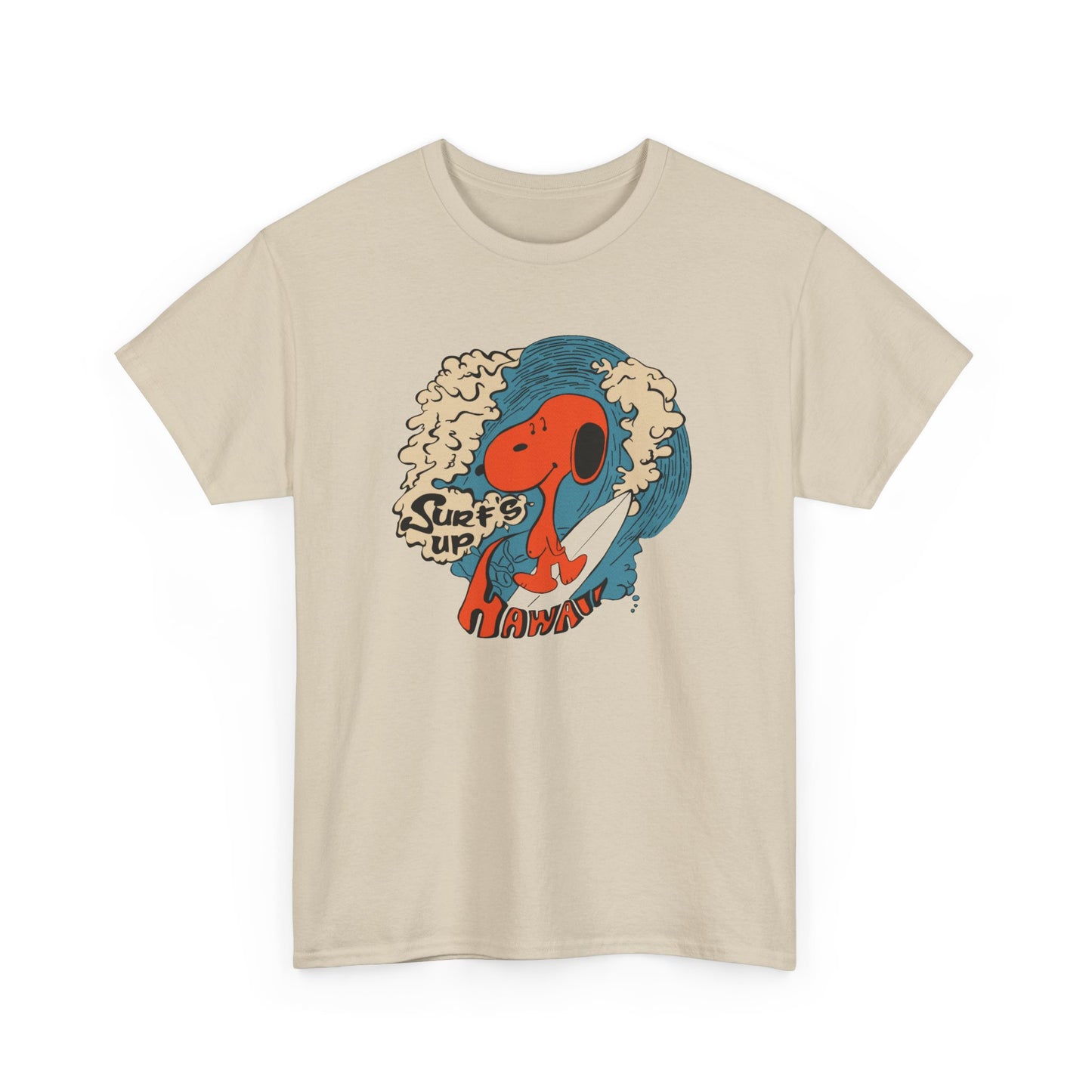 surf's up creep dog vintage graphic reproduction tshirt