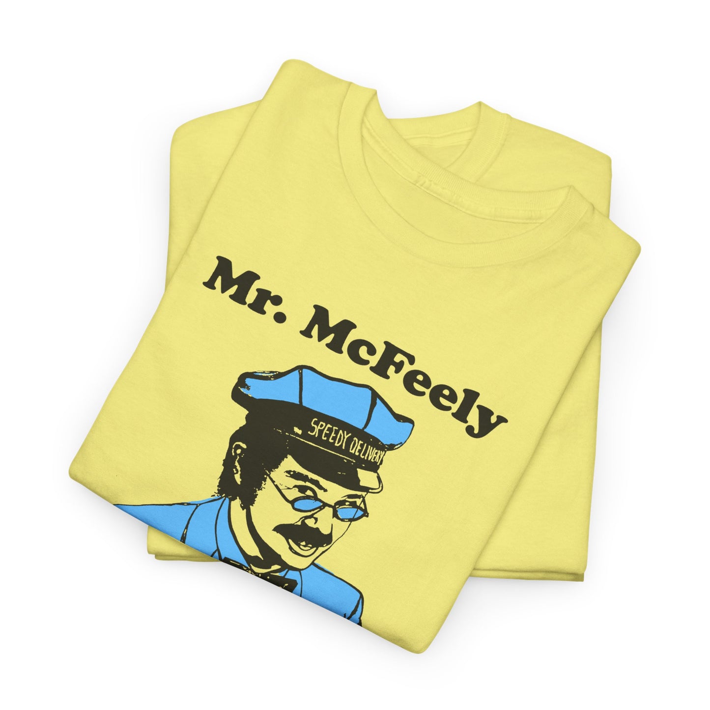 vintage mr mcfeely from mr rogers custom reproduction tshirt