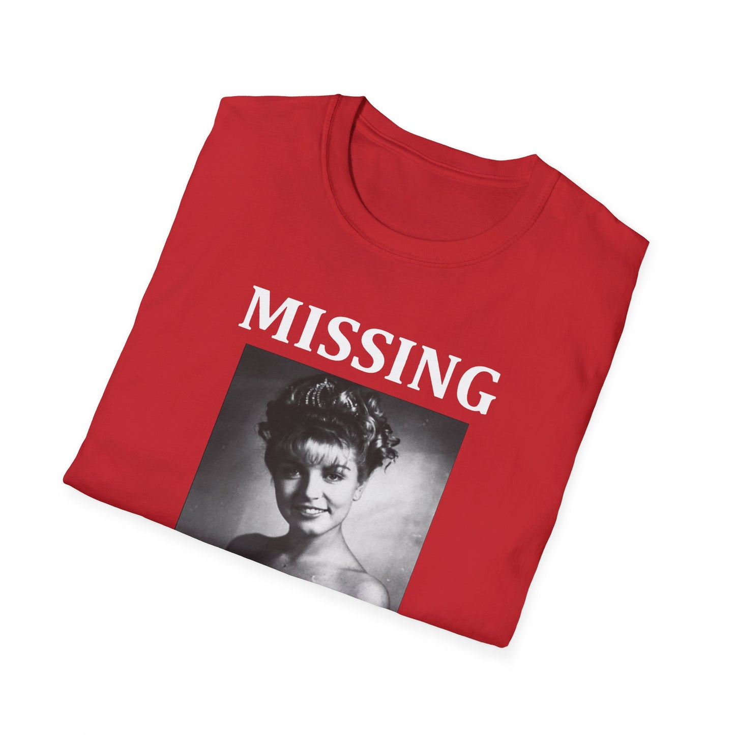 laura palmer missing poster tshirt