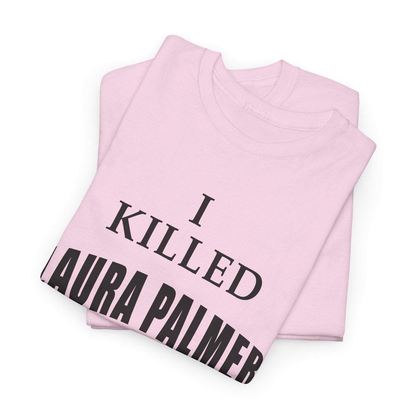 i killed laura palmer vintage reproduction tshirt
