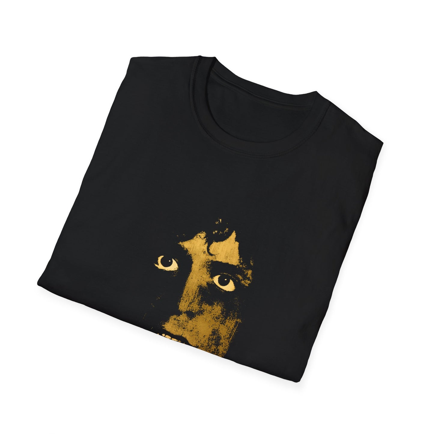 gold rock and roll animal fan art tshirt