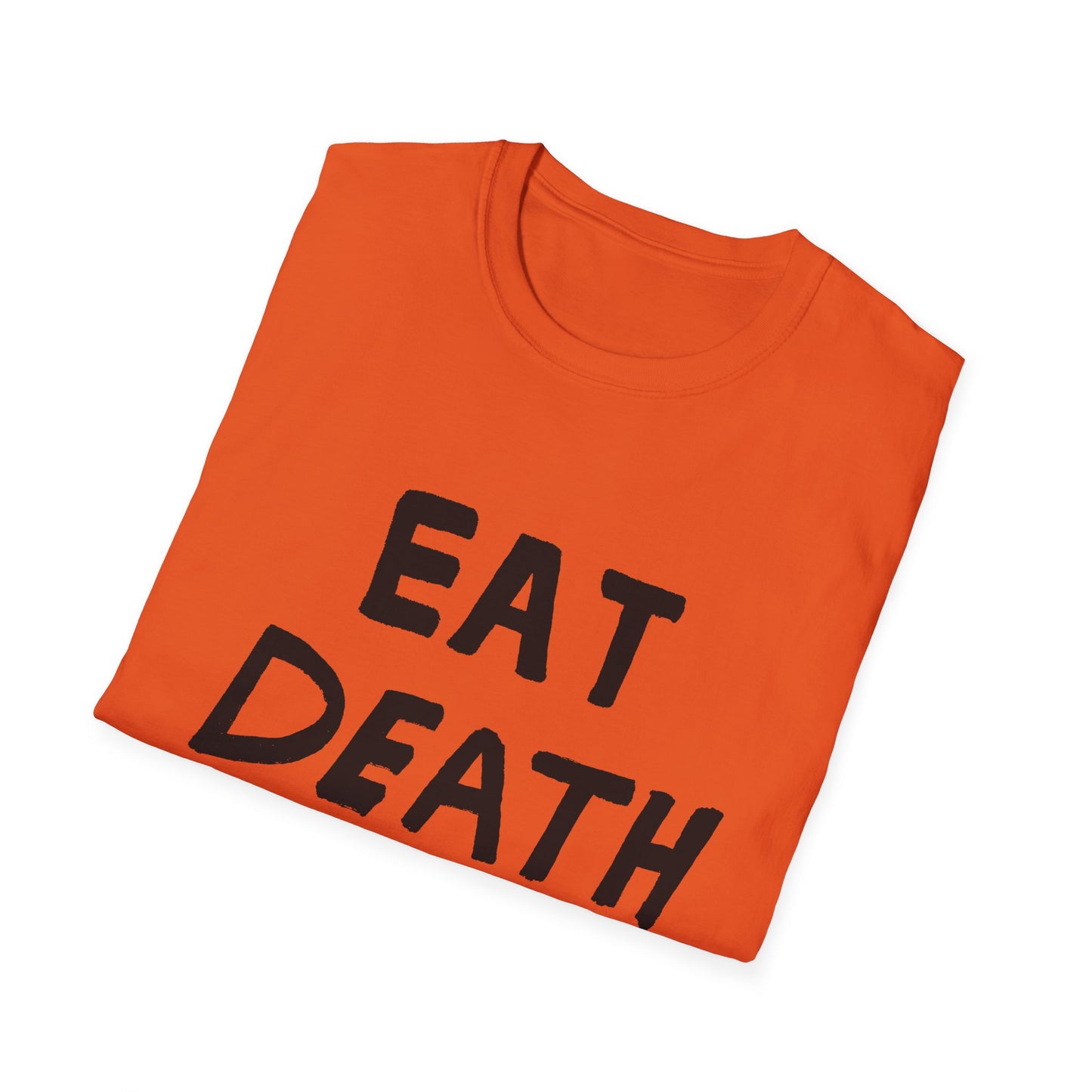 eat death hand drawn tshirt
