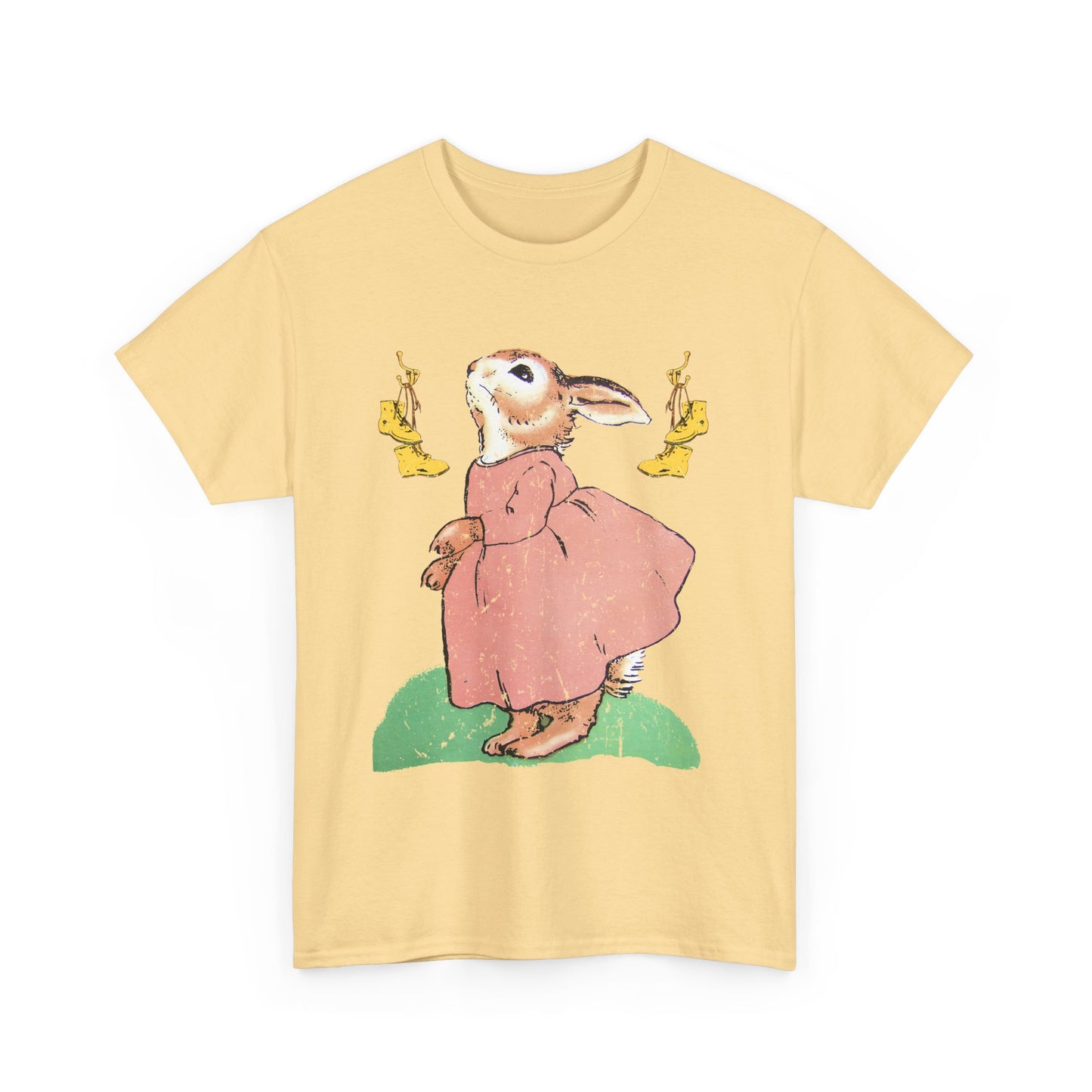 1939 the country bunny and the little gold shoes distressed fan art graphic reproduction tshirt