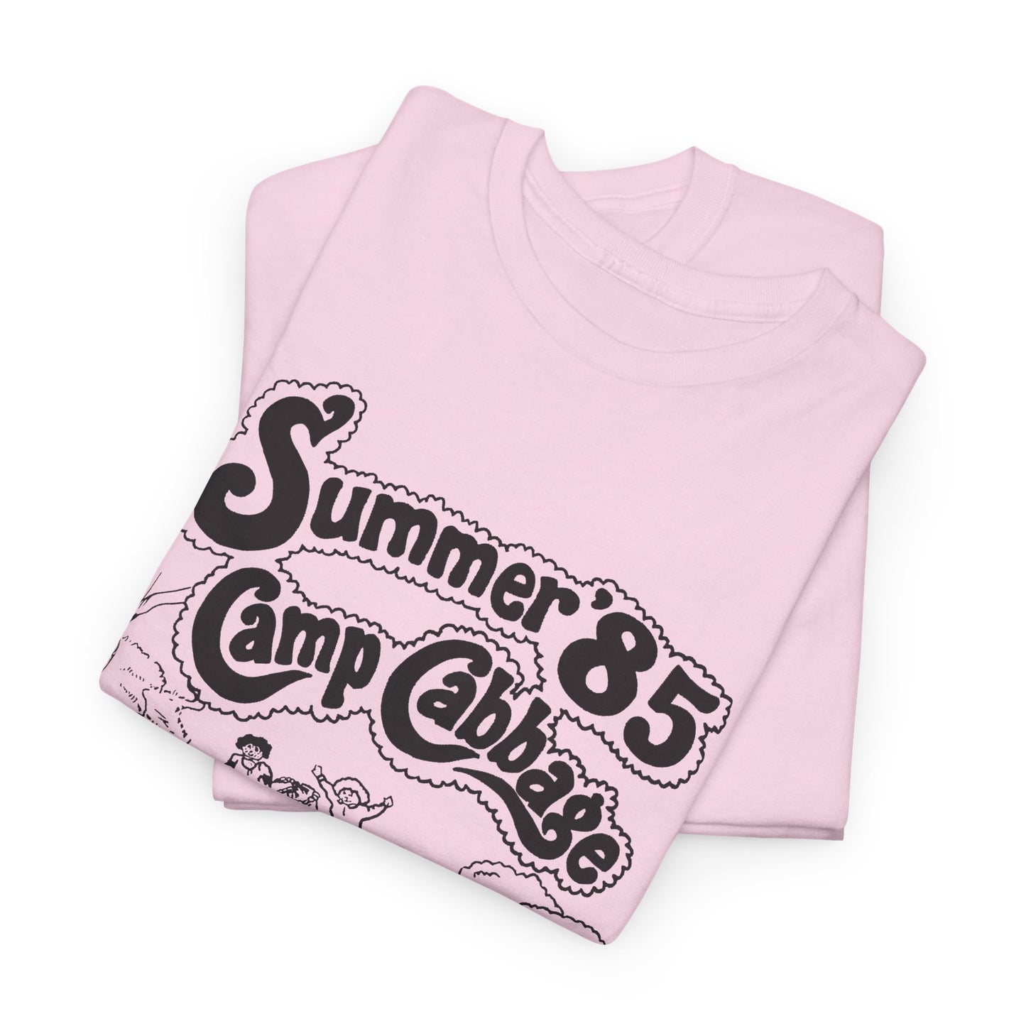 1985 vintage camp cabbage hobby city anaheim reproduction tshirt