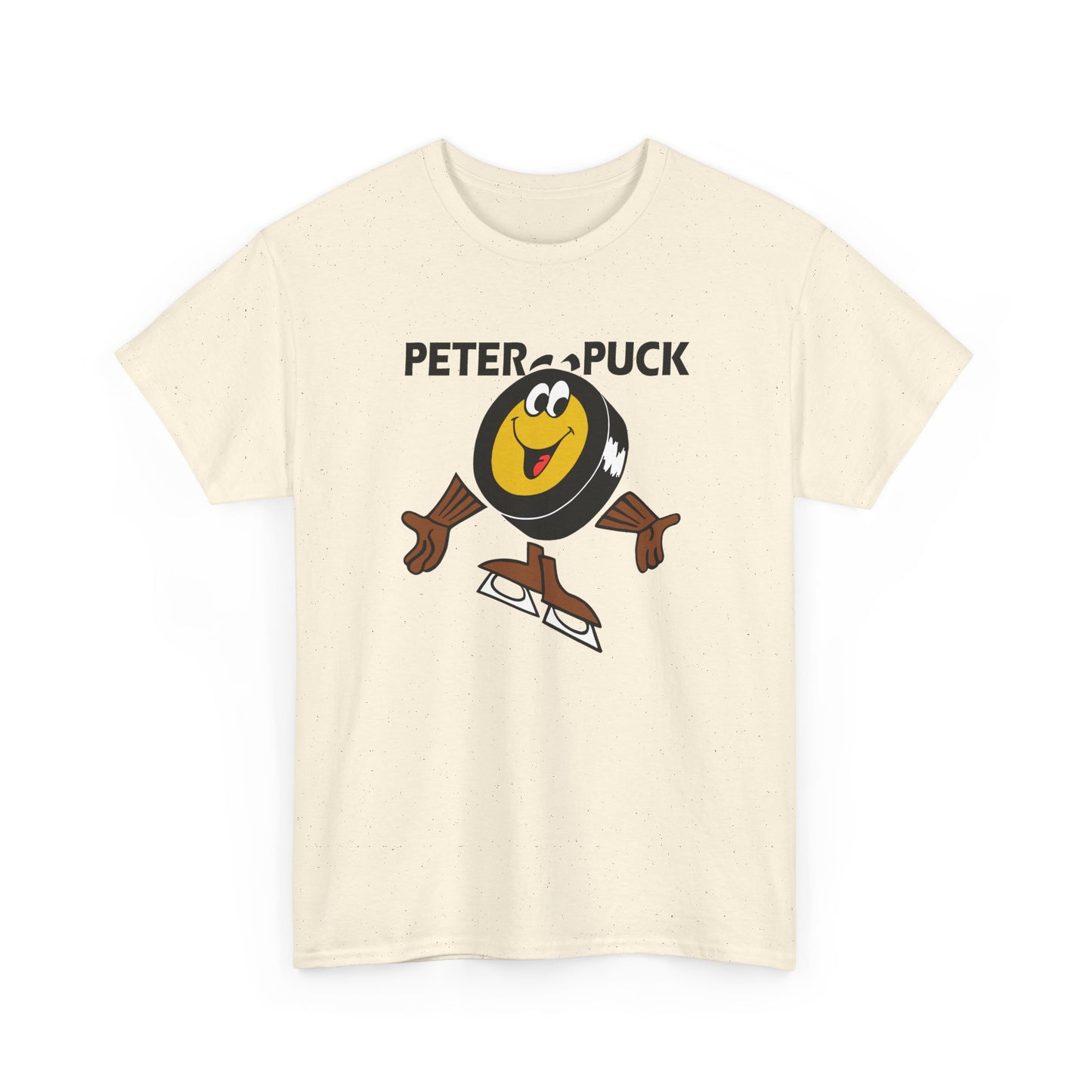 1970s tv hockey mascot peter puck tshirt