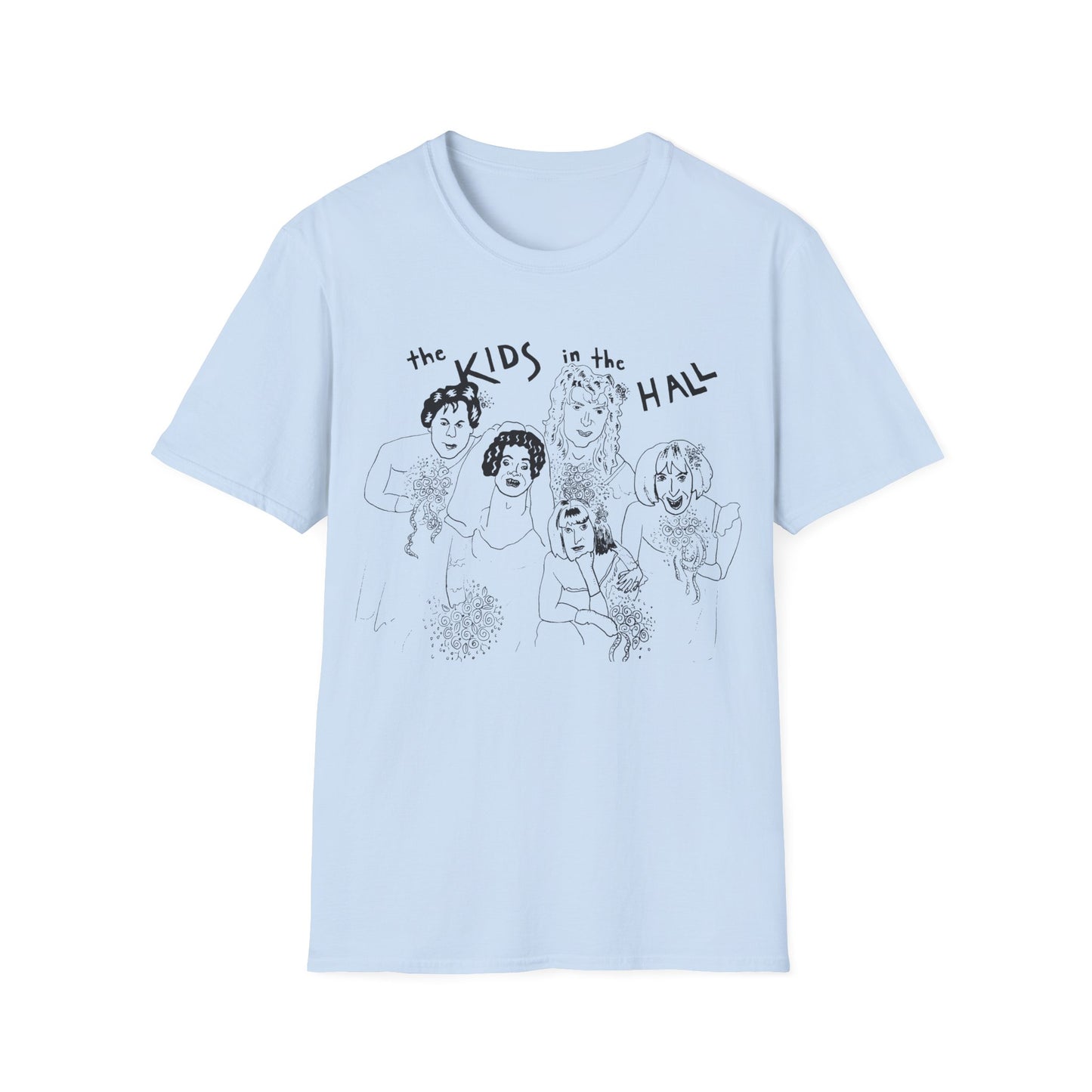 original drawing the kids in the hall tshirt