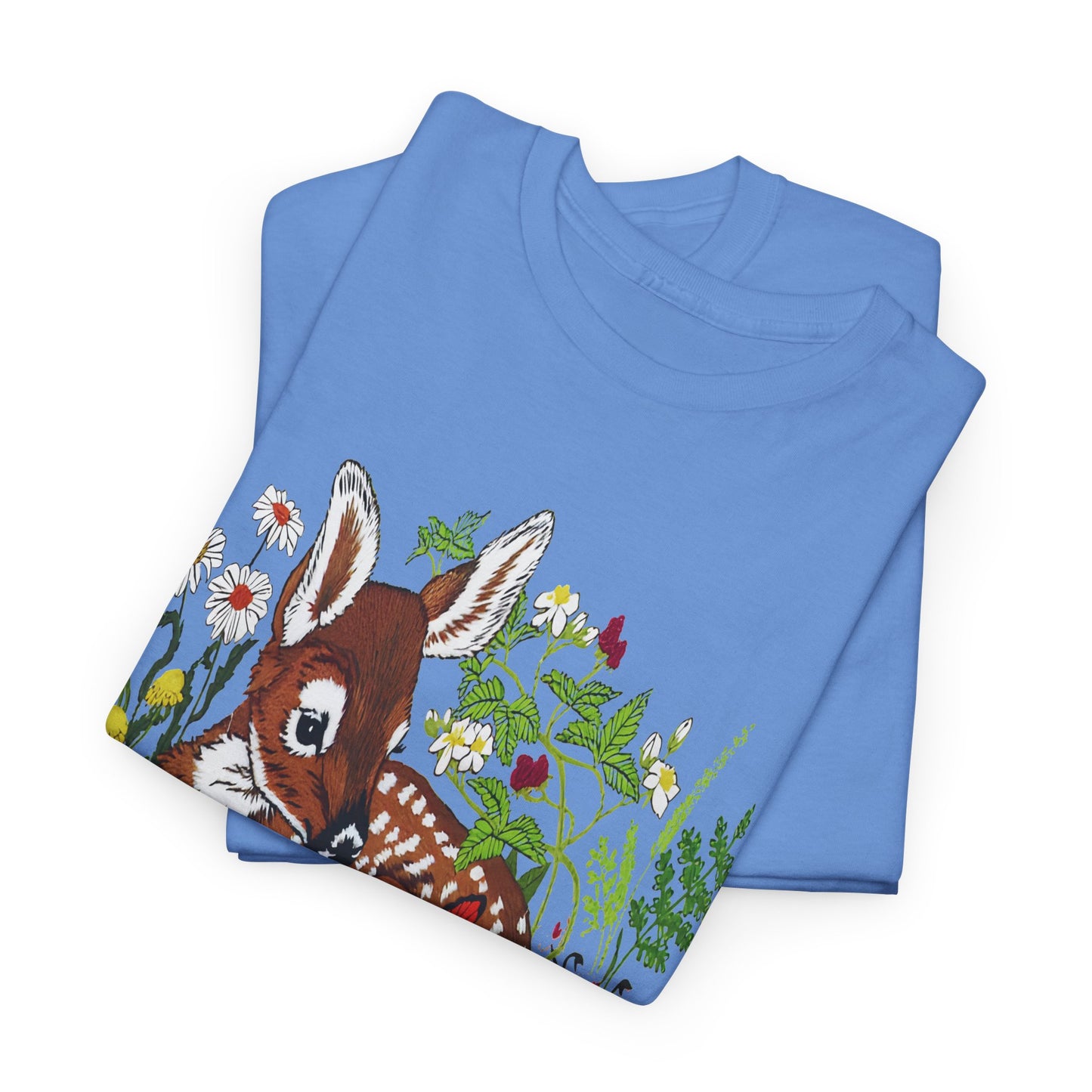 vintage fawn graphic reproduction tshirt