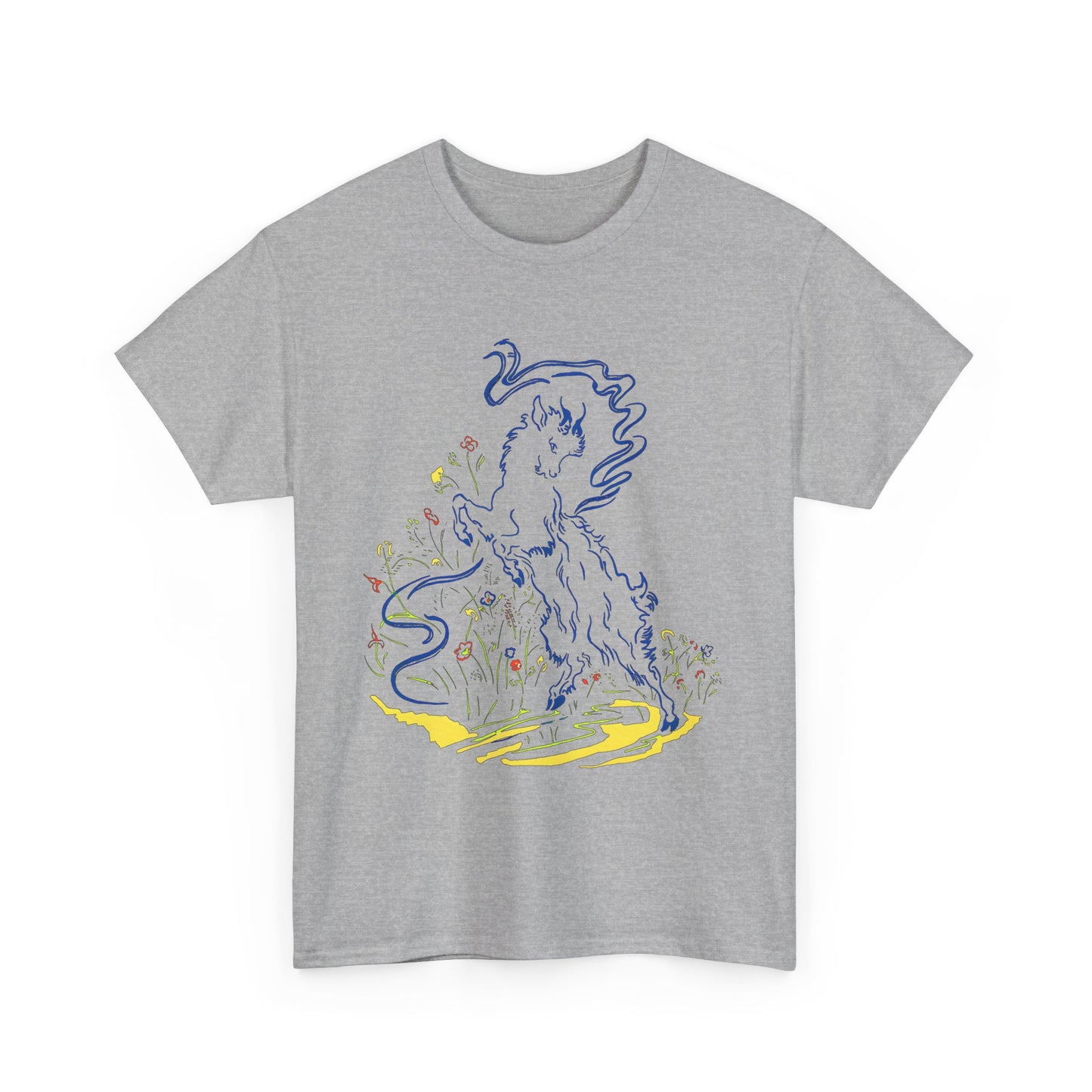 mid twentieth century french children's book la chèvre de monsieur seguin goat book cover tshirt