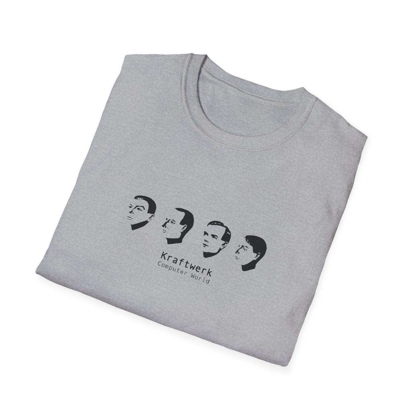 kraftwerk 1981 album computer world logo tshirt