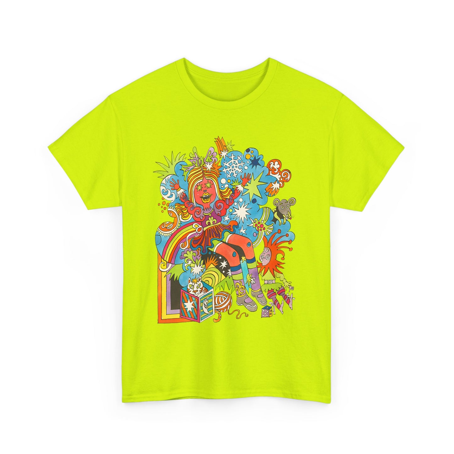 1970 stars slovak illustration by miroslav cipar reproduction tshirt