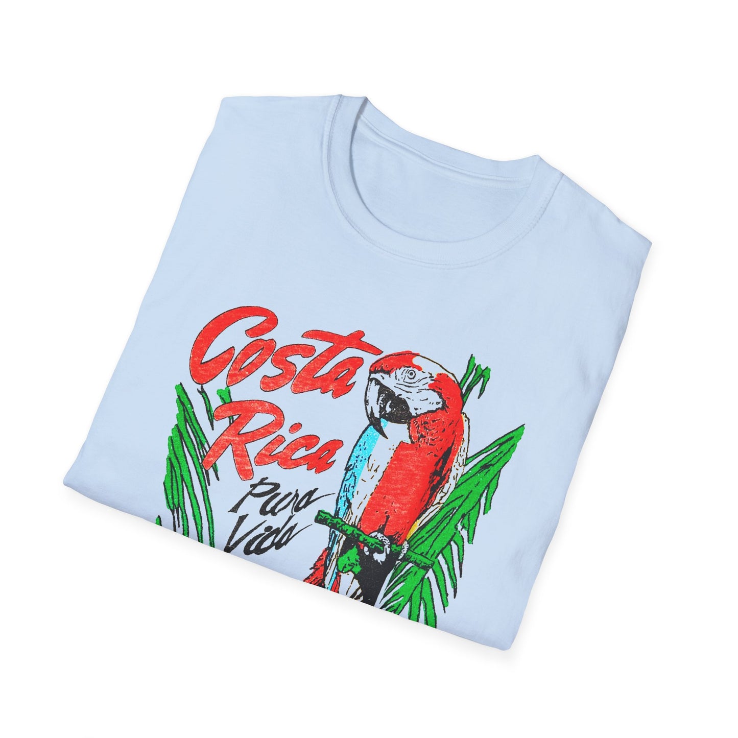 vintage costa rica pura vida pure life reproduction tshirt