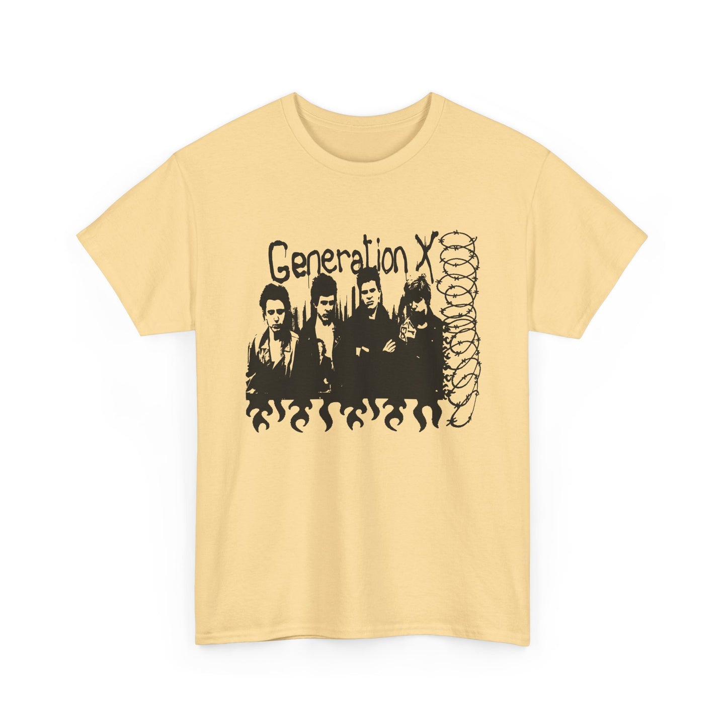 generation x fan art band tshirt