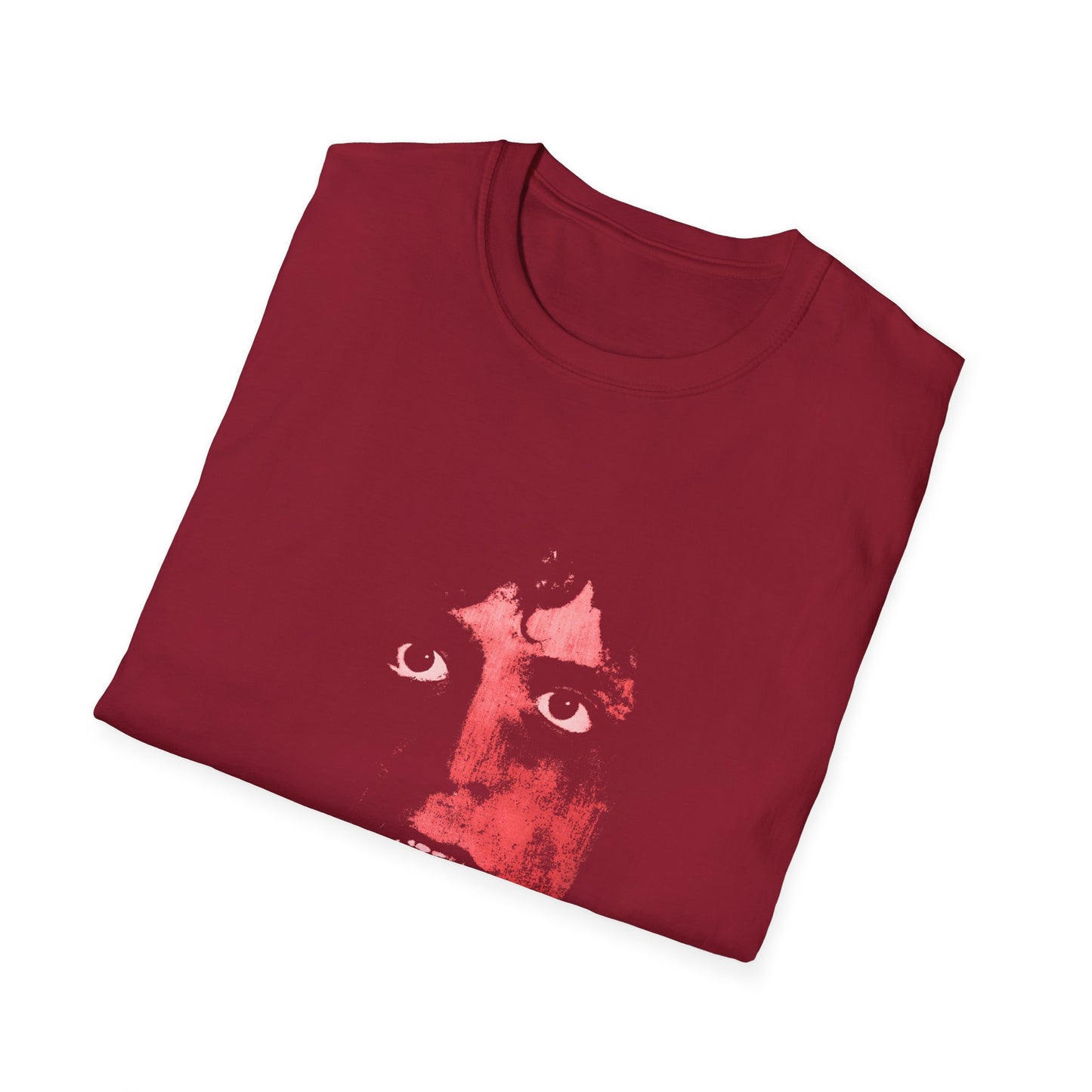 red rock and roll animal fan art tshirt