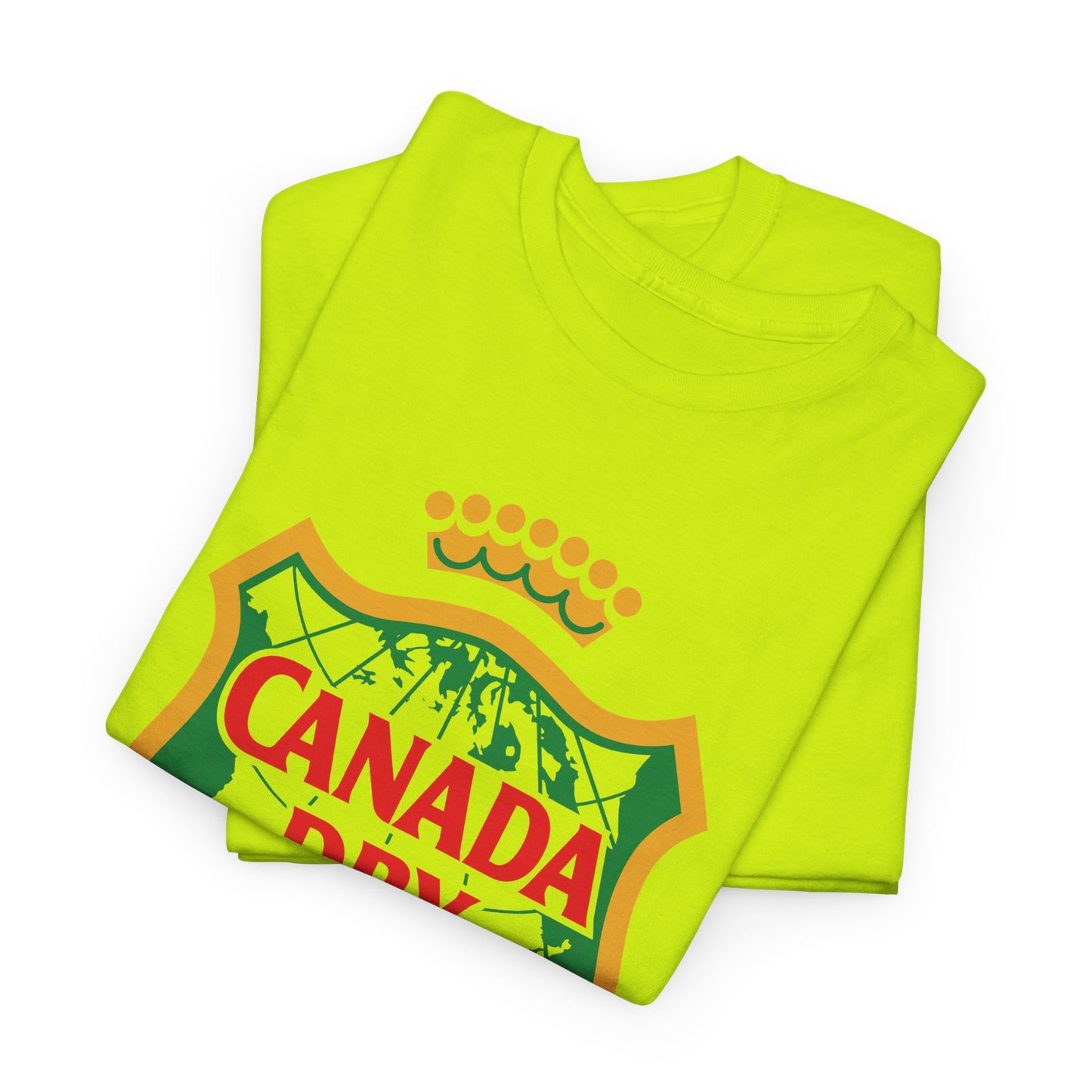 1958 - 1990 logo for canada dry ginger ale tshirt