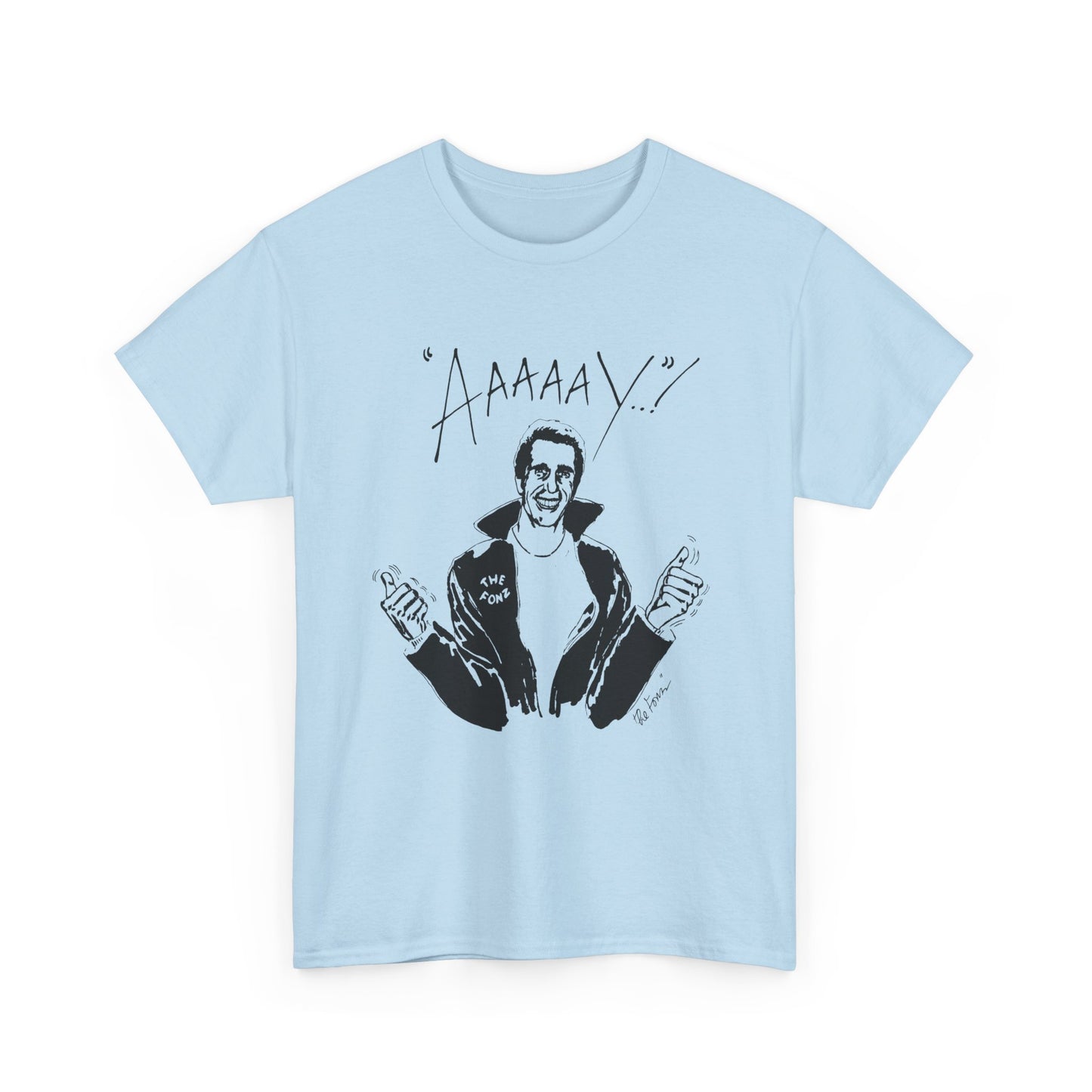 1976 jcpenny fonz tshirt reproduction tshirt