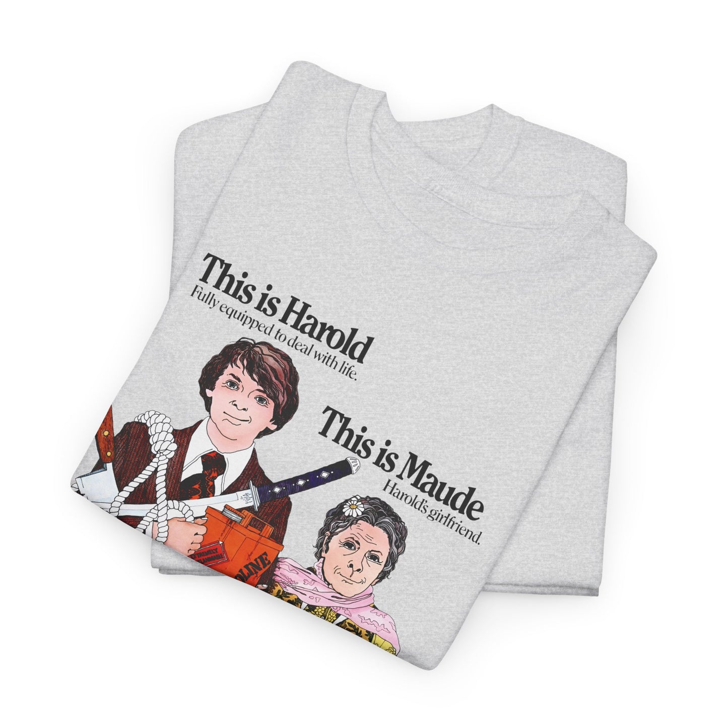 harold and maude 1971 belgian movie poster reproduction tshirt