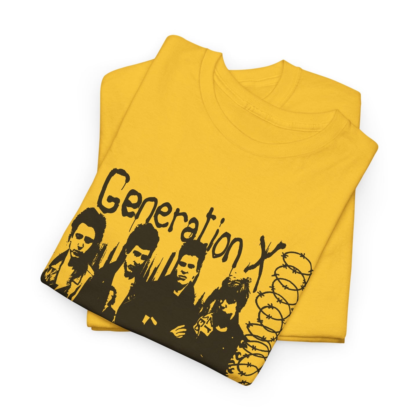 generation x fan art band tshirt