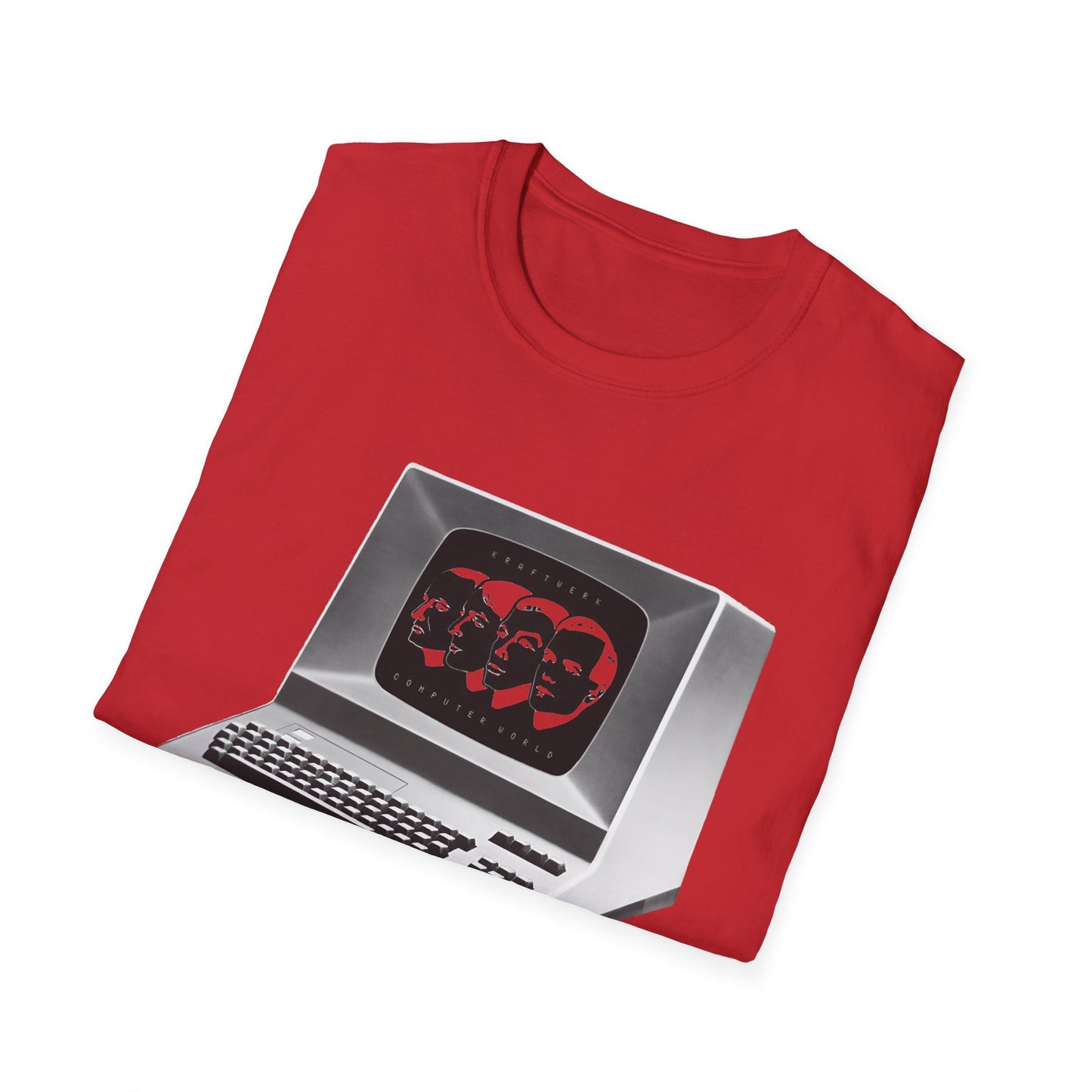 kraftwerk 1981 computer world album custom colour tshirt