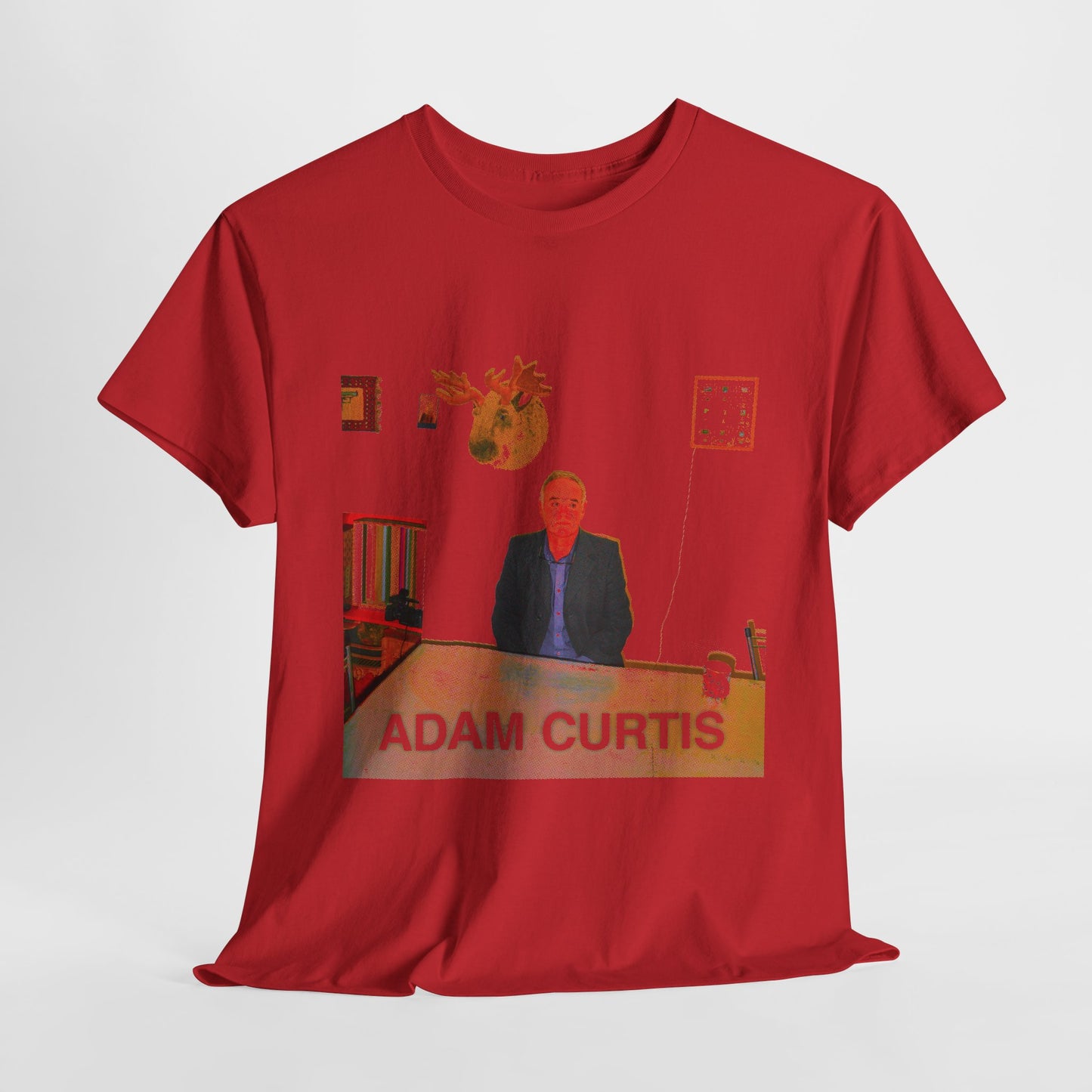 wonky adam curtis photo tshirt