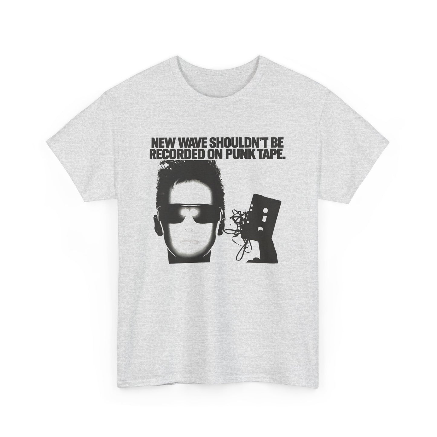 1983 maxell cassette tape new wave punk advertisement tshirt