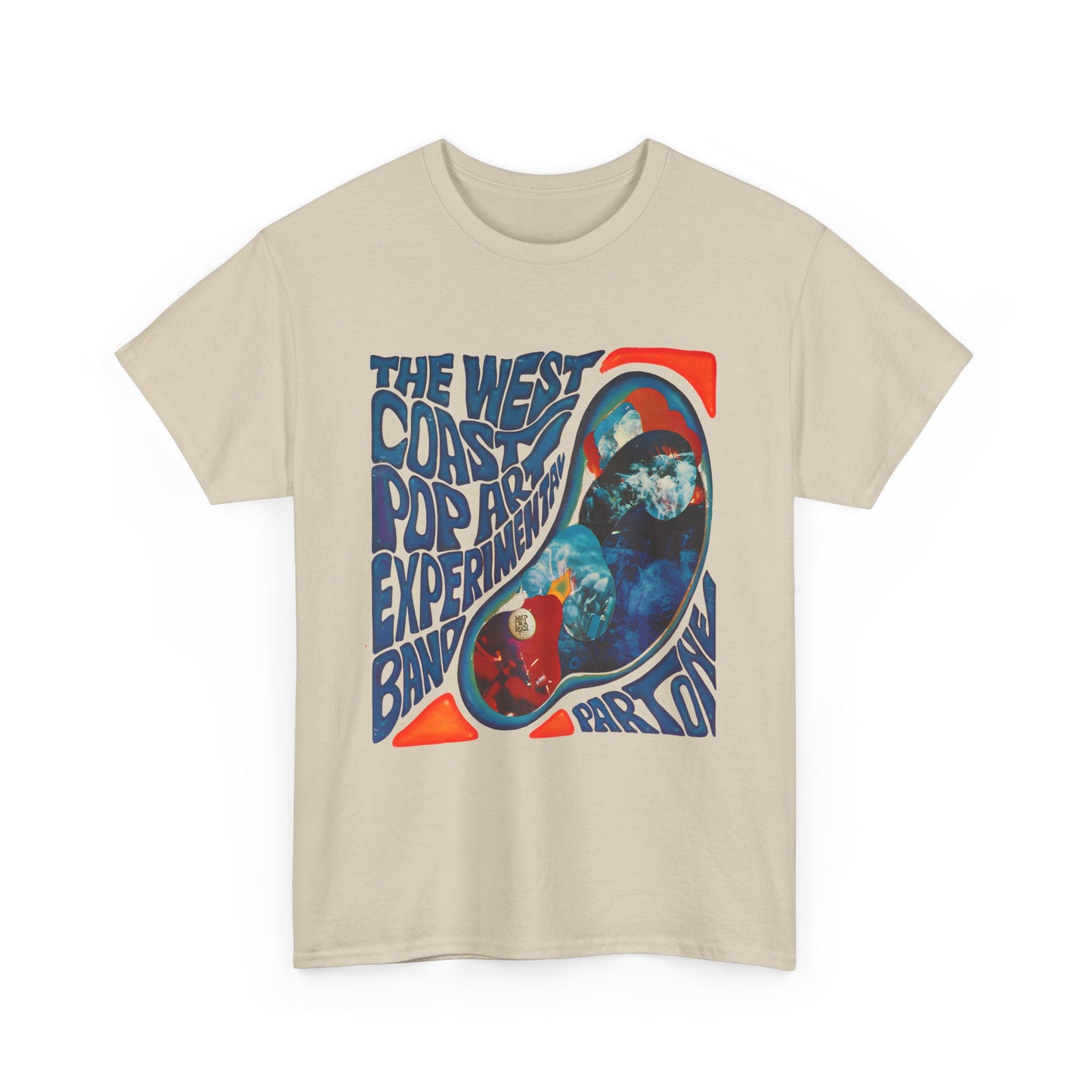 1967 part one by the west coast pop art experimental band album cover stretched tshirt