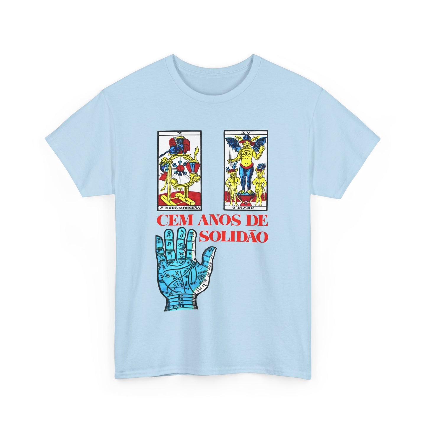 1980s book cover for one hundred years of solitude by gabriel garcía márquez tshirt
