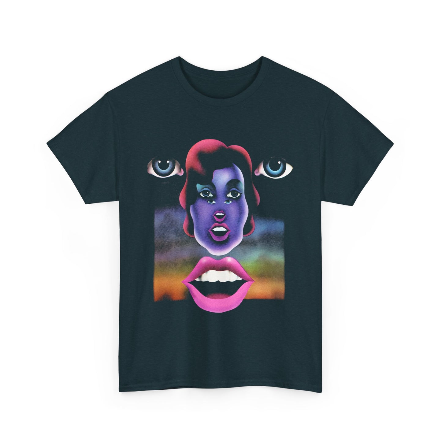 1970s book cover art for historien som ikke ville slutte by peter haars custom edit tshirt