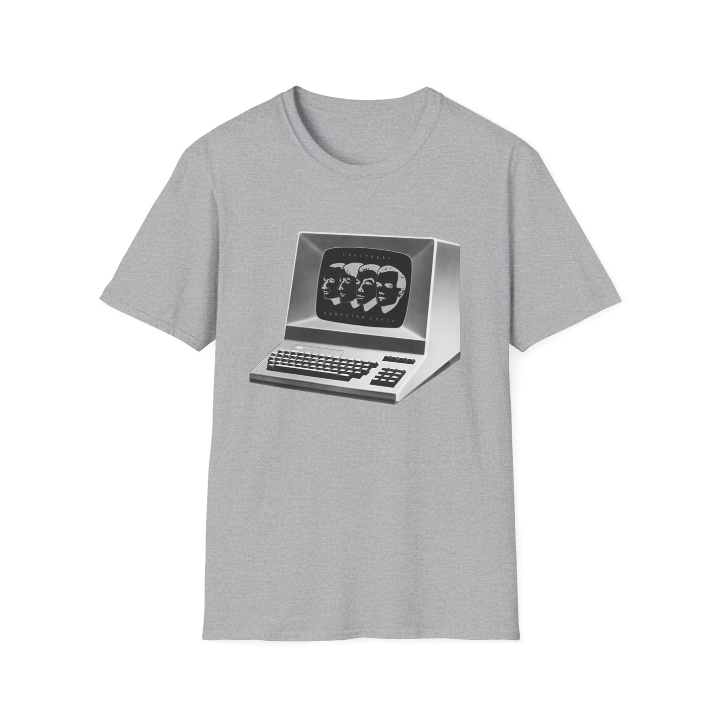 kraftwerk 1981 computer world album custom colour tshirt