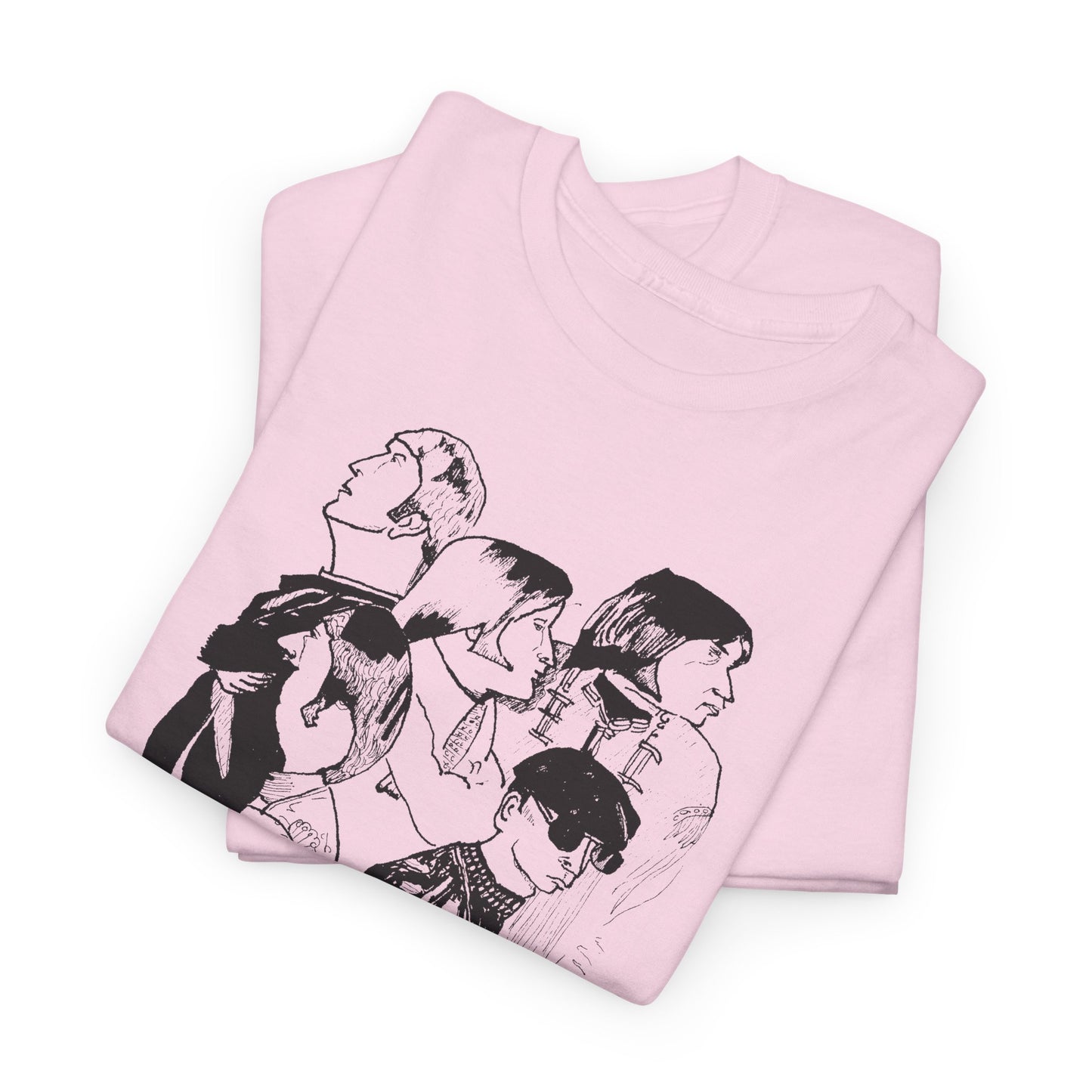 original drawing buffalo springfield fan art tshirt