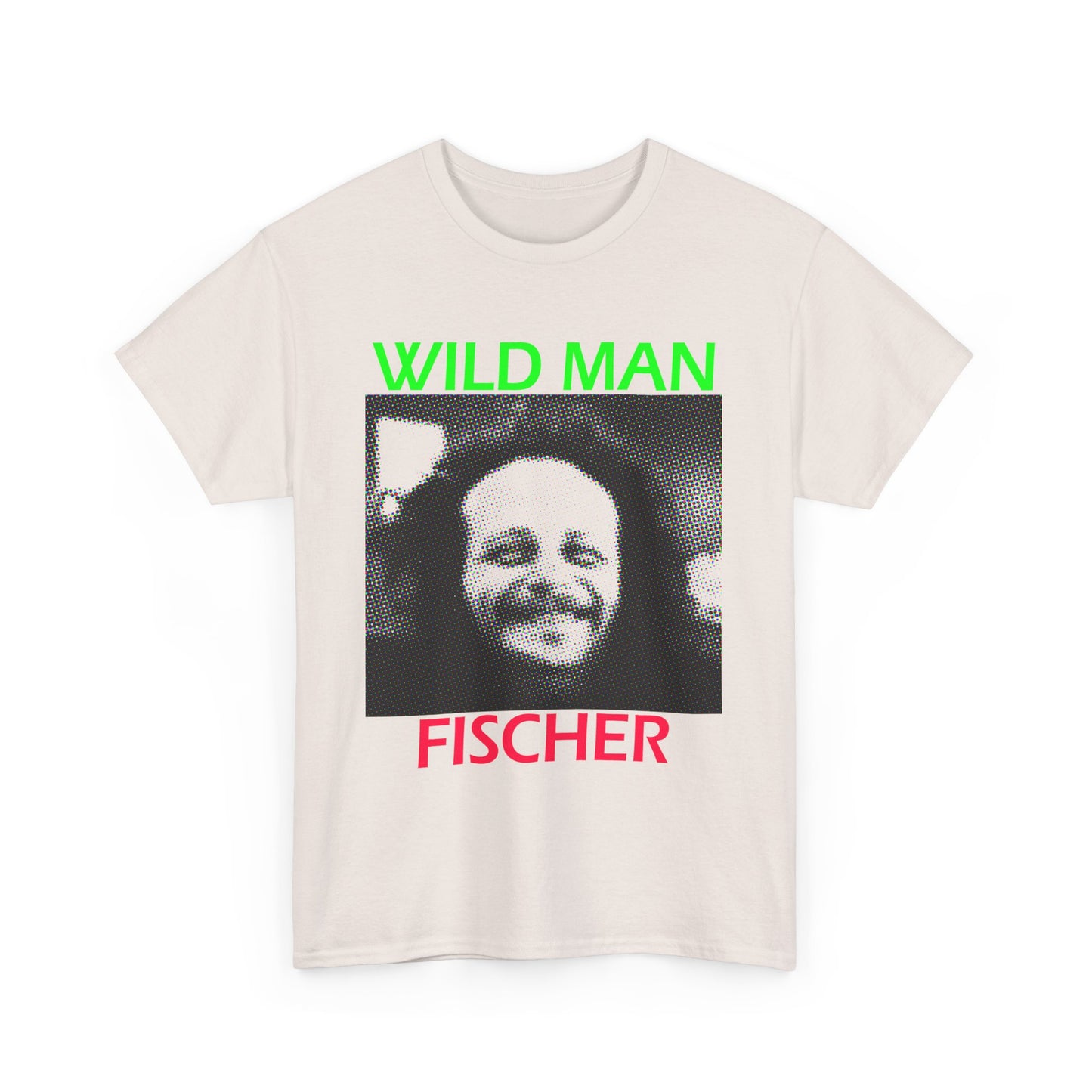 wild man fischer fan art light colour tshirt