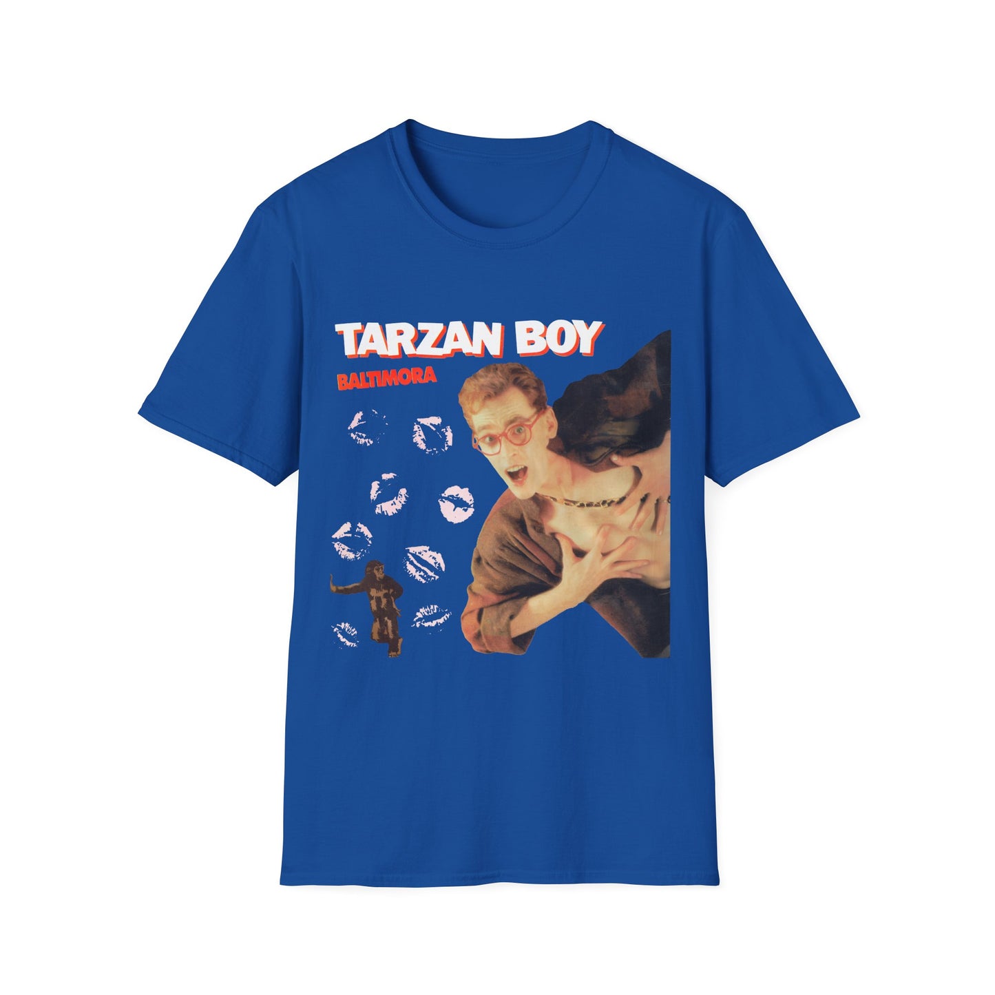 1985 tarzan boy single by baltimora tshirt