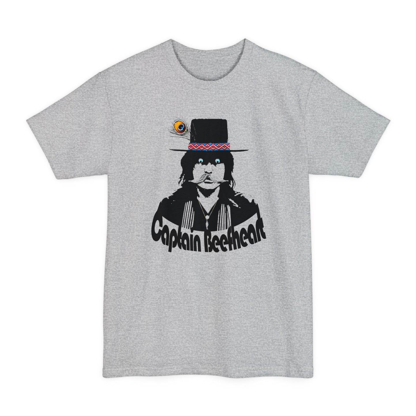 oversized captain beefheart fan art unisex tall beefy tshirt