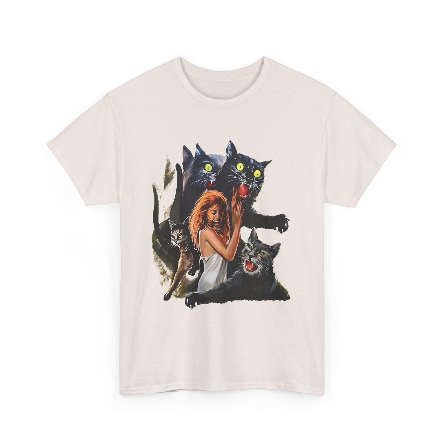 1969 eye of the cat movie poster custom edit tshirt
