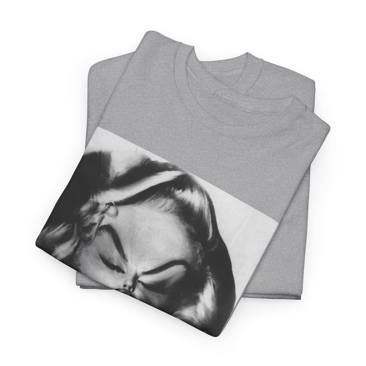 1960 marilyn monroe weegee distortion photo custom edit with border tshirt
