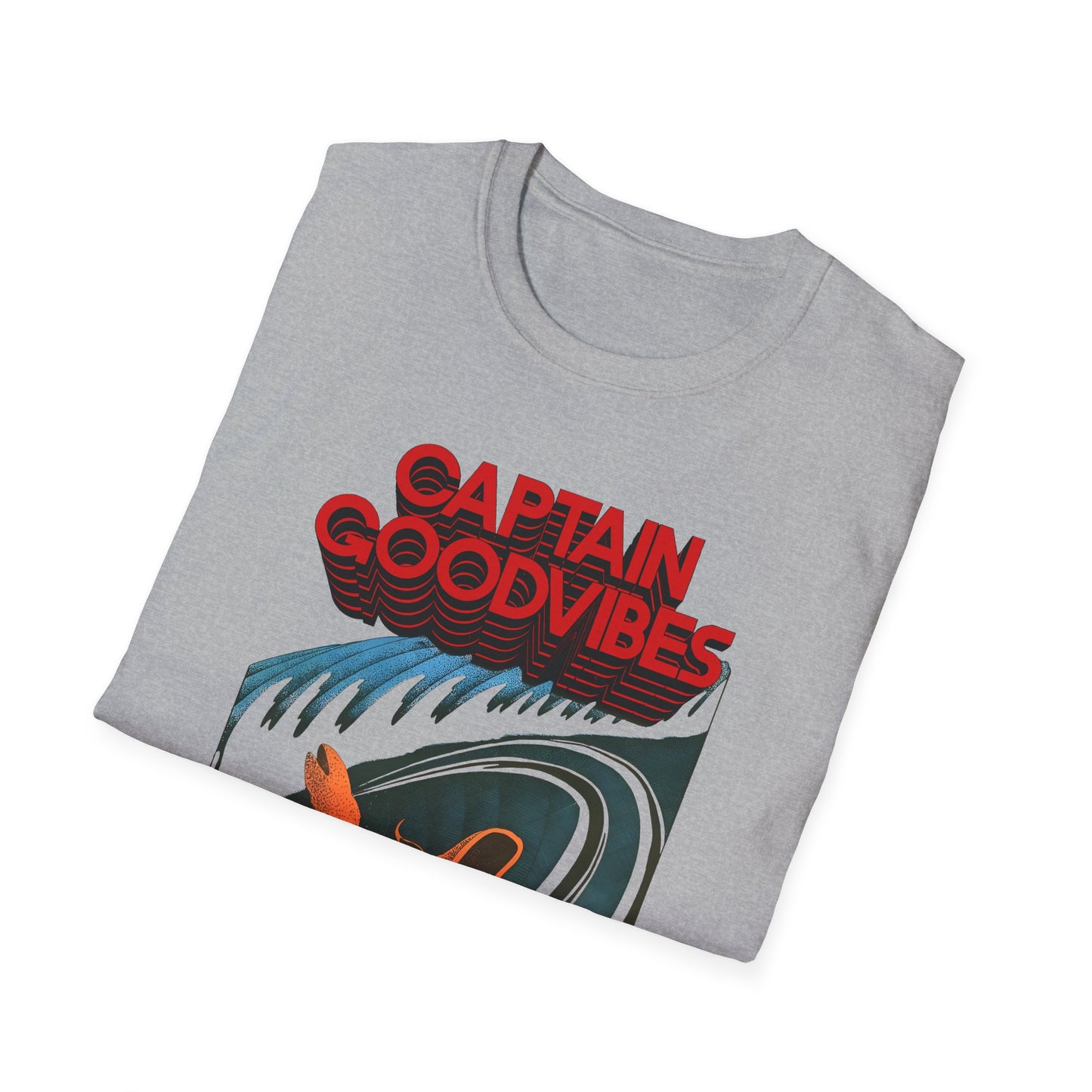 1975 underground australian surf comic illustration by tony edwards re colourized reproduction tshirt