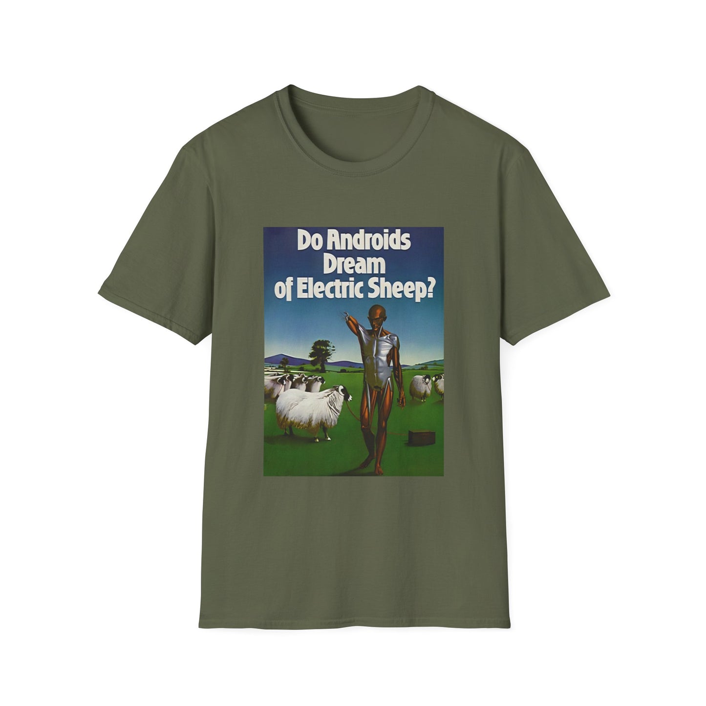 do androids dream of electric sheep philip k dick book cover tshirt