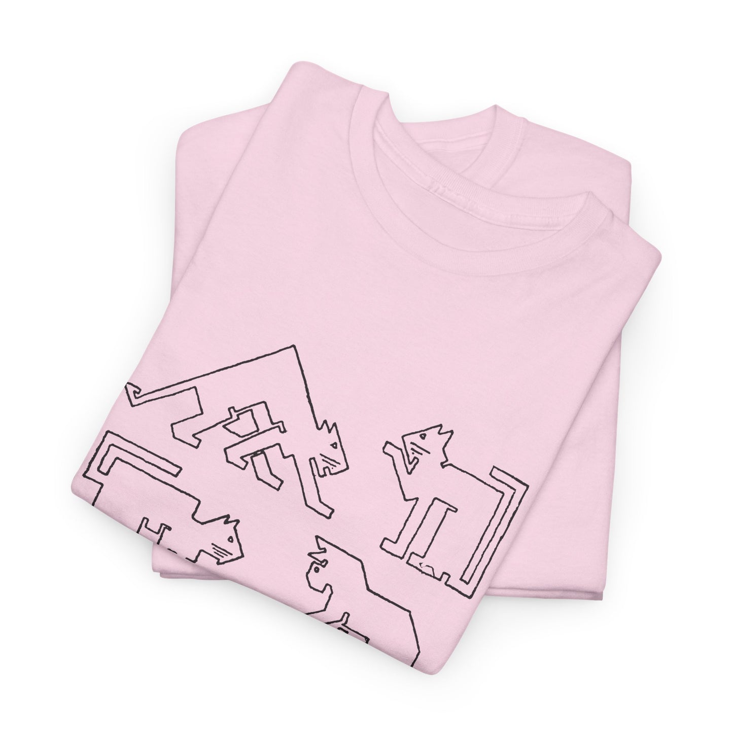 1910 ernest allen batchelder draw a cat using only straight lines reproduction tshirt