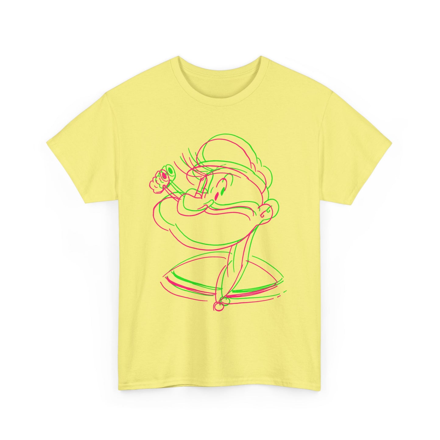 1930s vintage popeye illustration reproduction tshirt