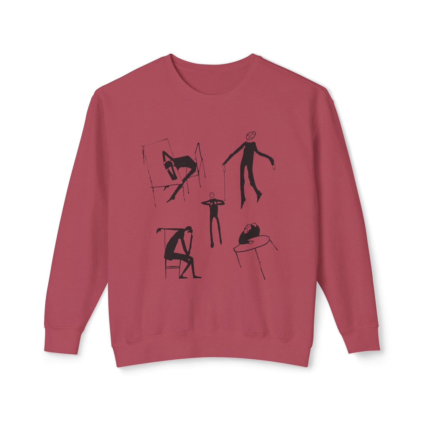 early 1900s sketches (collage of sketches) india ink on paper by franz kafka 100% cotton sweatshirt