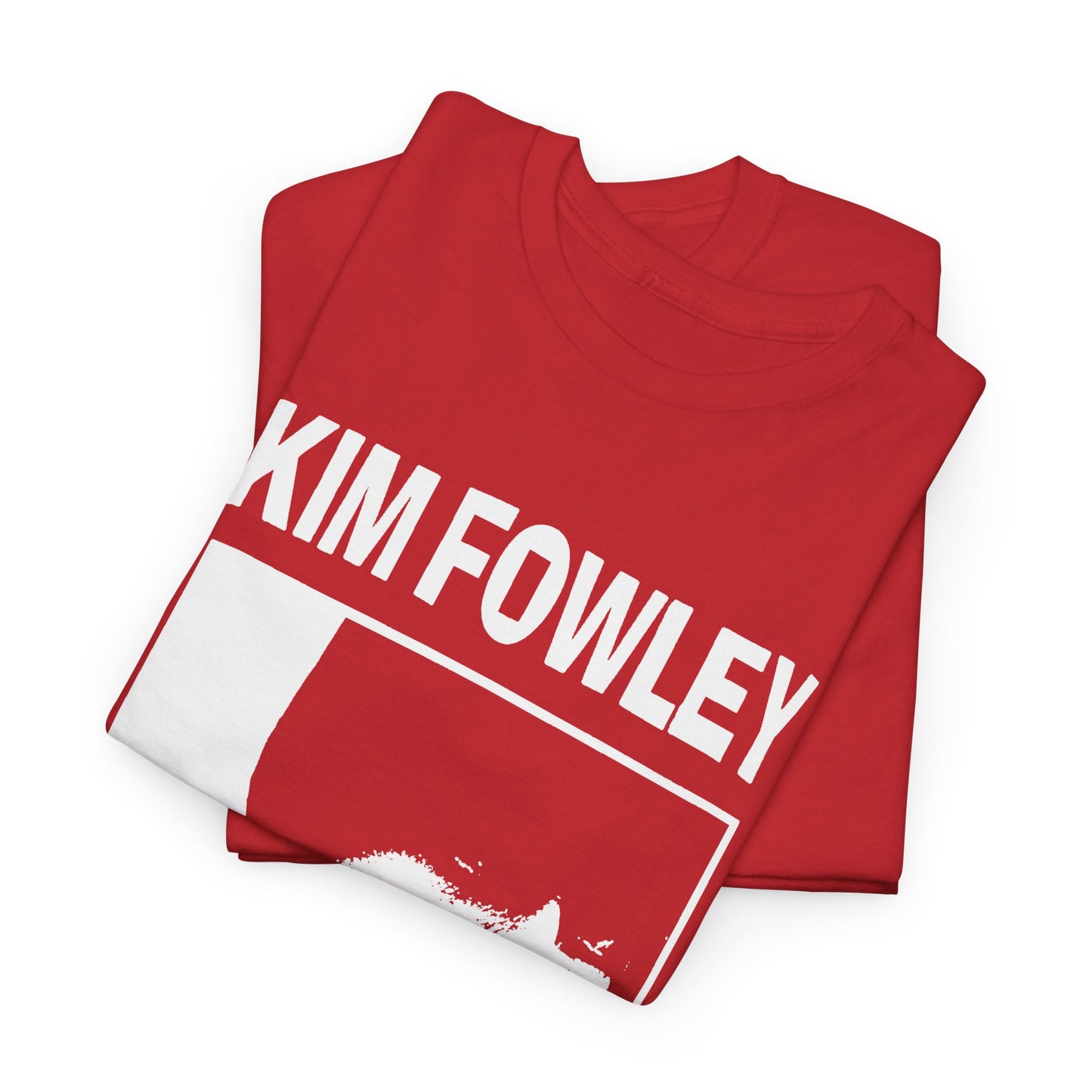 kim fowley show poster fan art reproduction white graphic tshirt