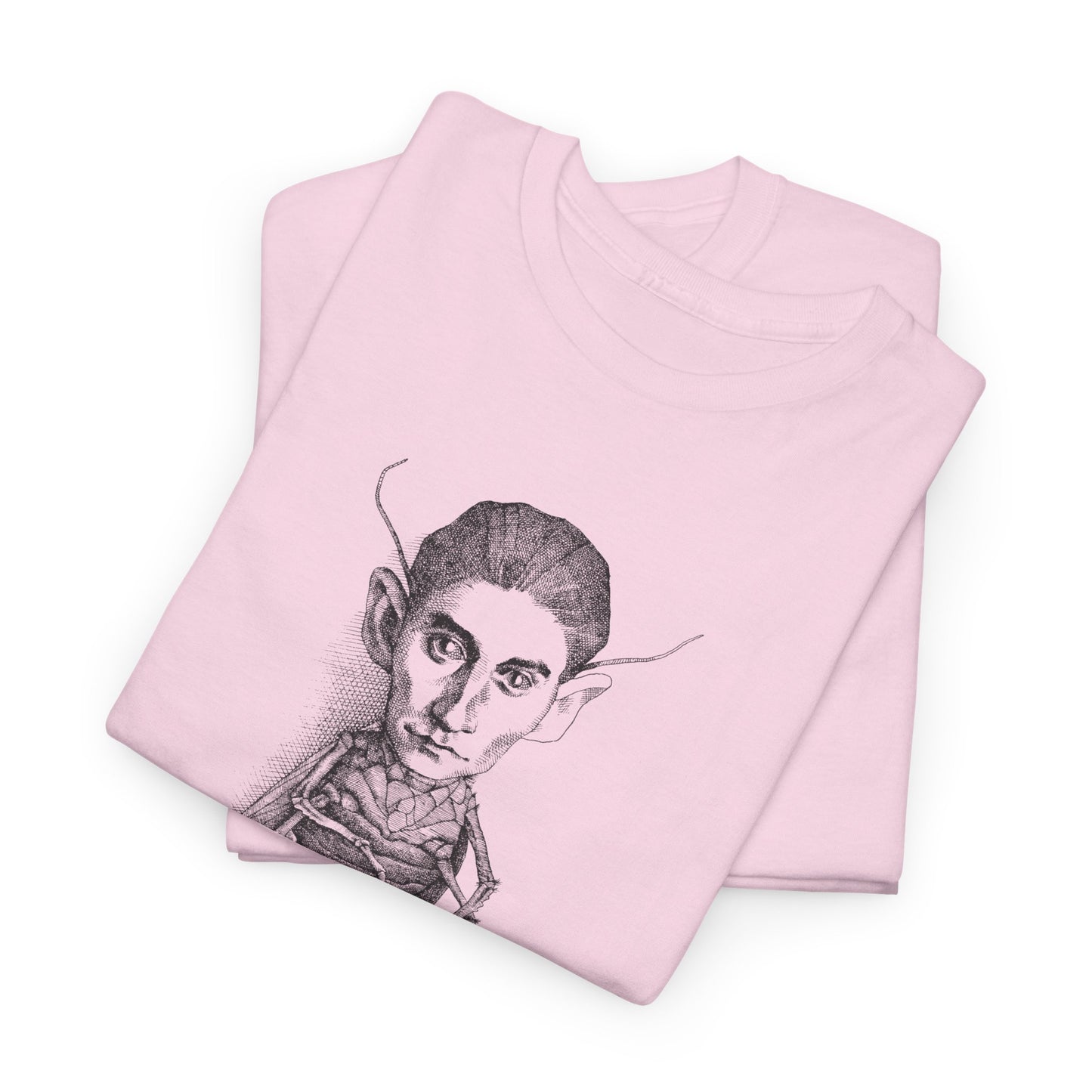 1970s drawing of franz kafka by rogelio naranjo tshirt